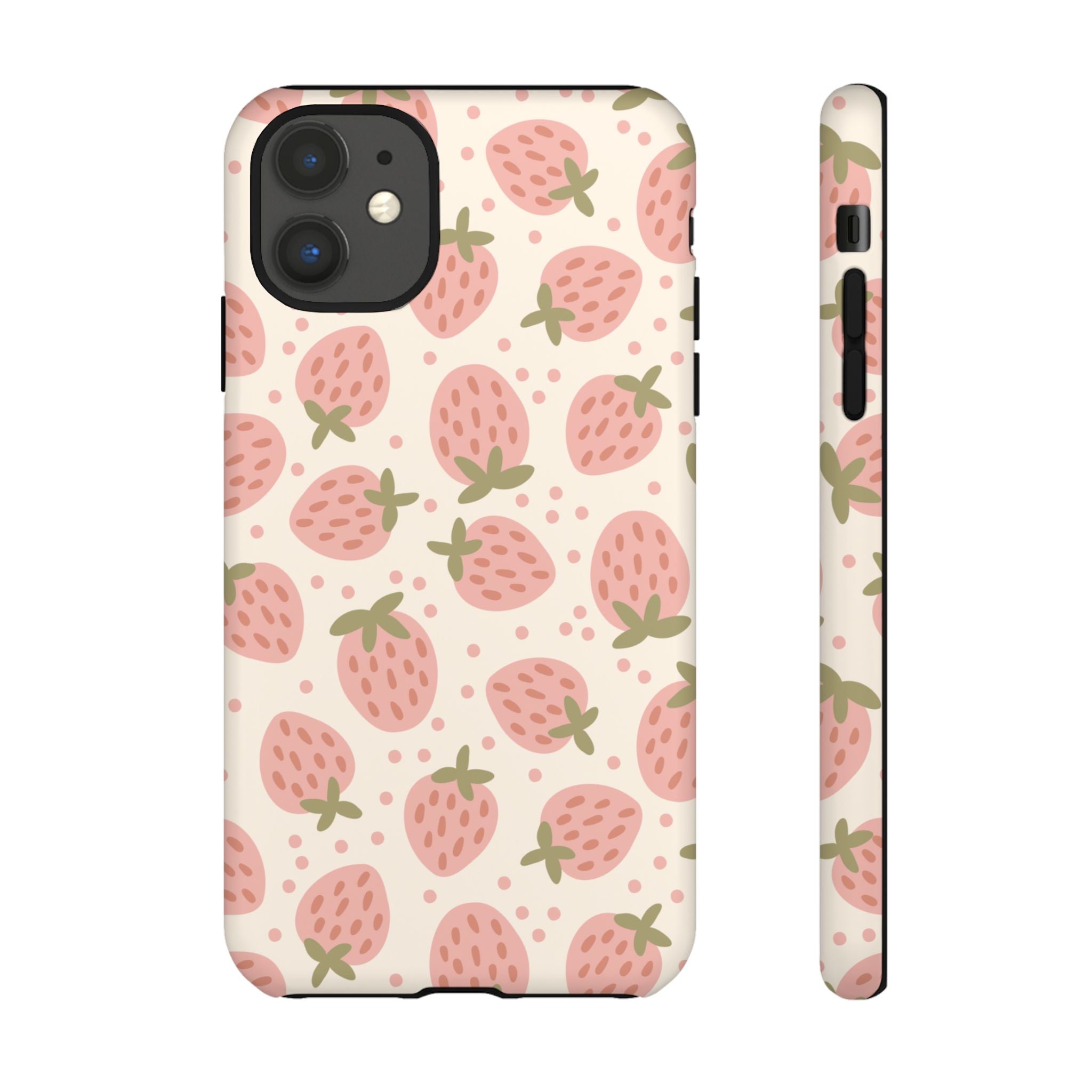 Strawberry Cream iPhone Case