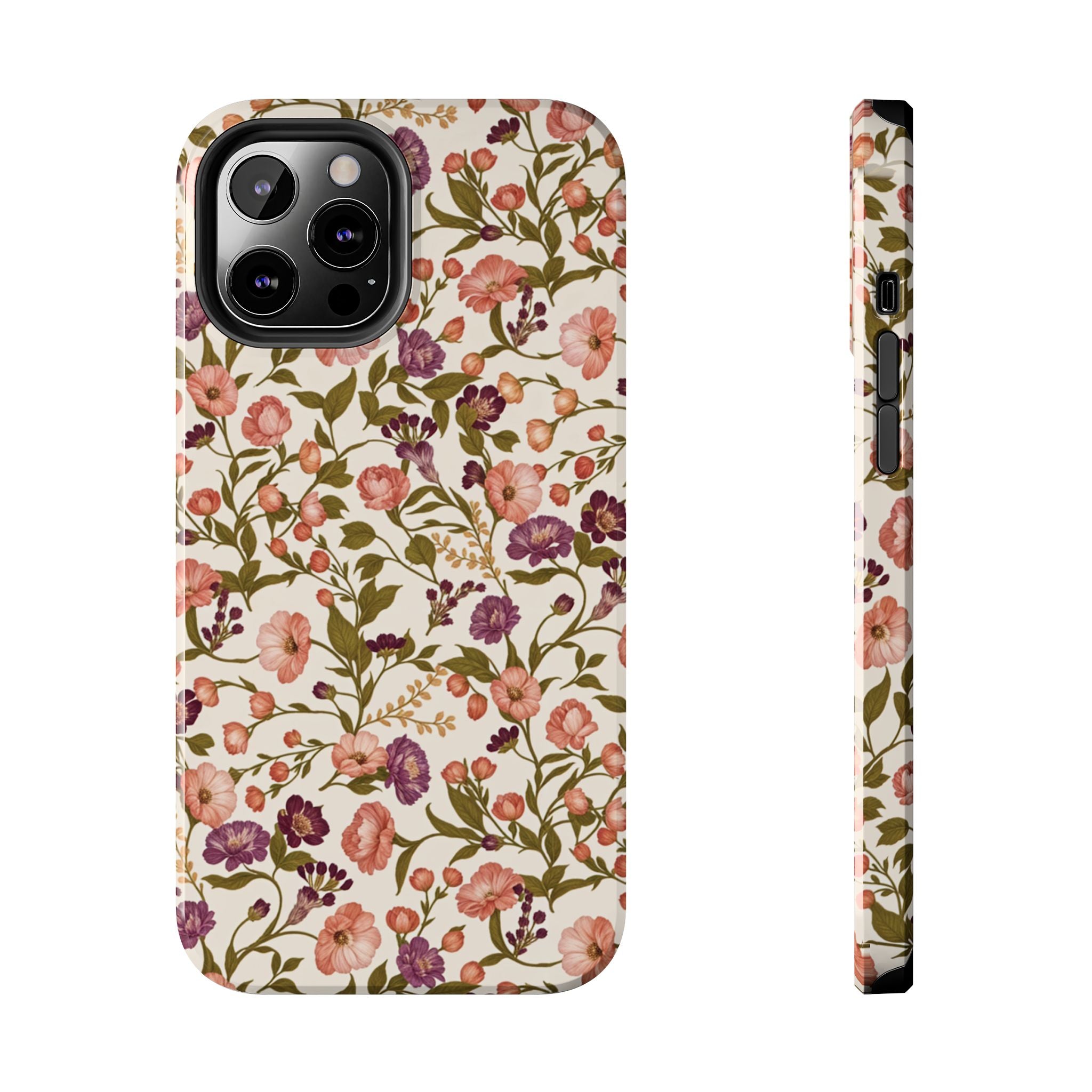 Flowering Vines Boho Floral iPhone Case
