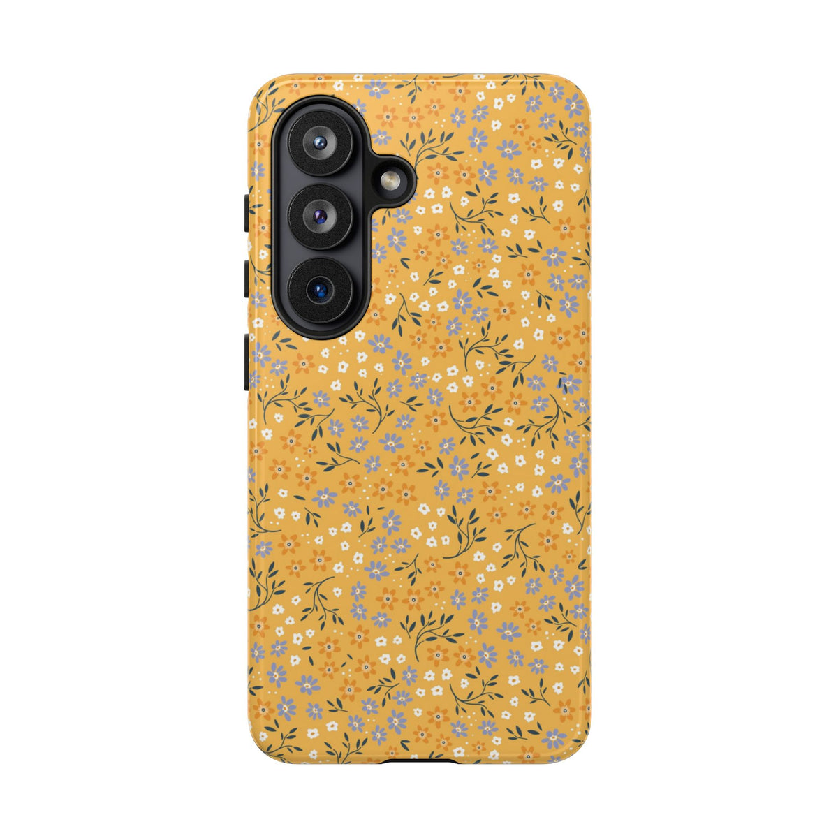 Sunny Side | Yellow Floral Galaxy Case