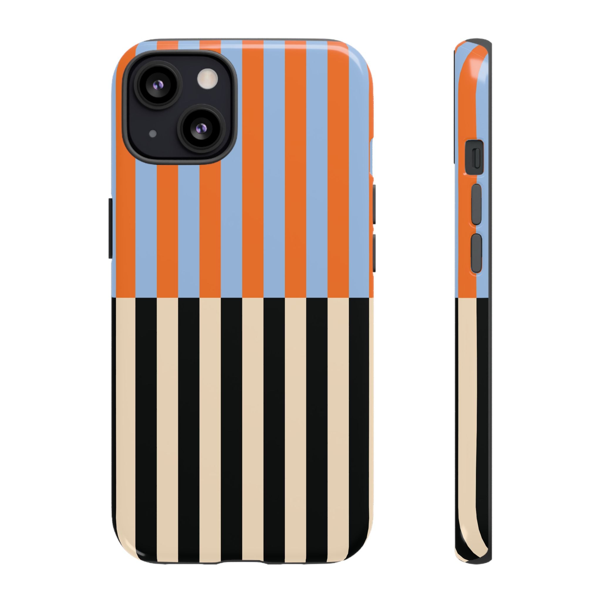 Colorblock Stripe iPhone Case