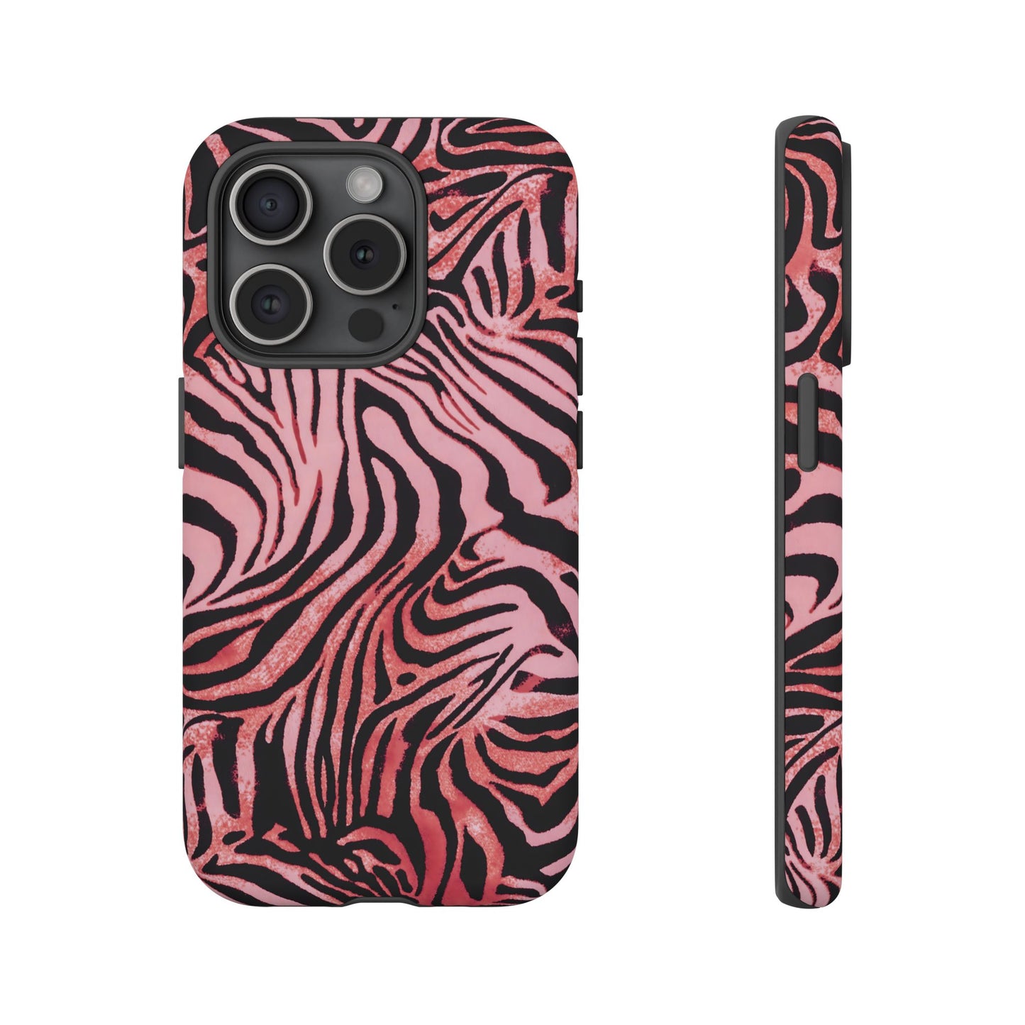 Rosy Zebra | Pink Animal Print Case