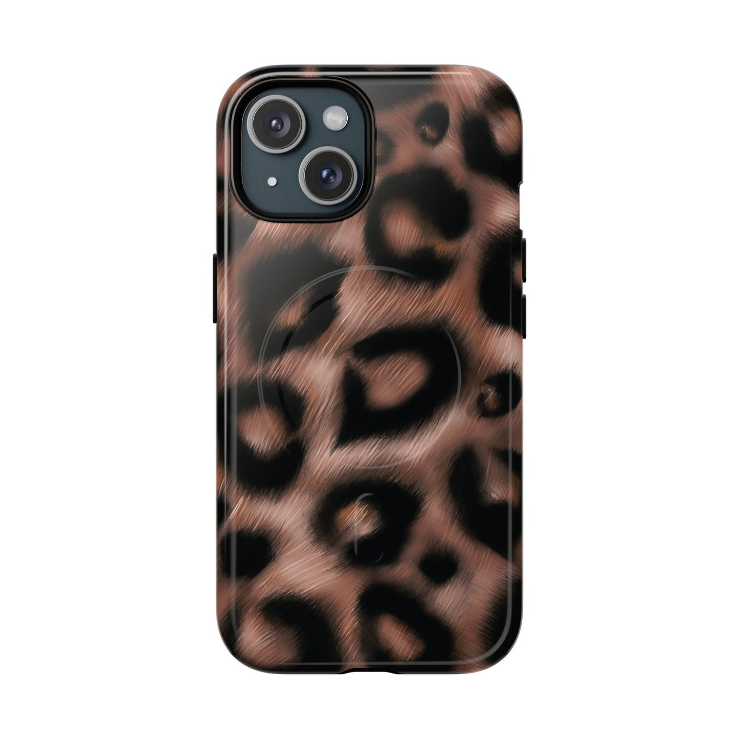 Funda MagSafe con estampado de leopardo llamativo | Diva