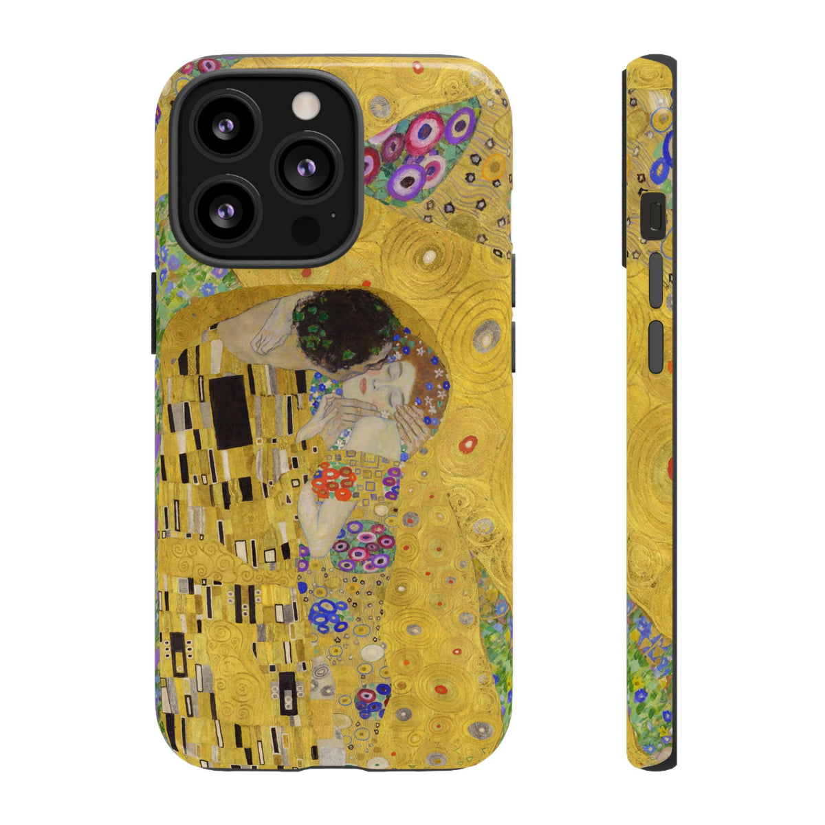 The Kiss | Klimt Collage iPhone Case