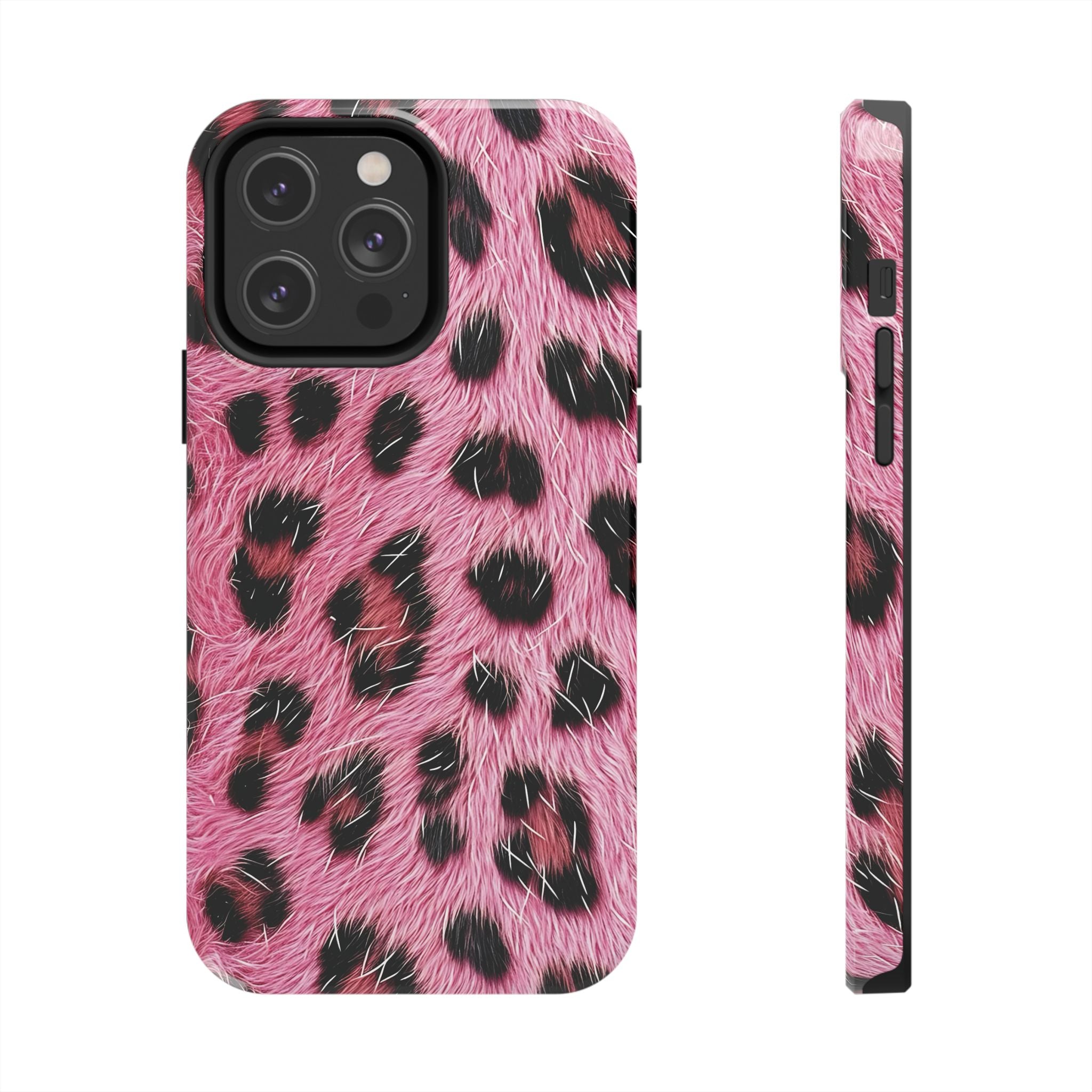 Party Animal Pink Leopard iPhone Case