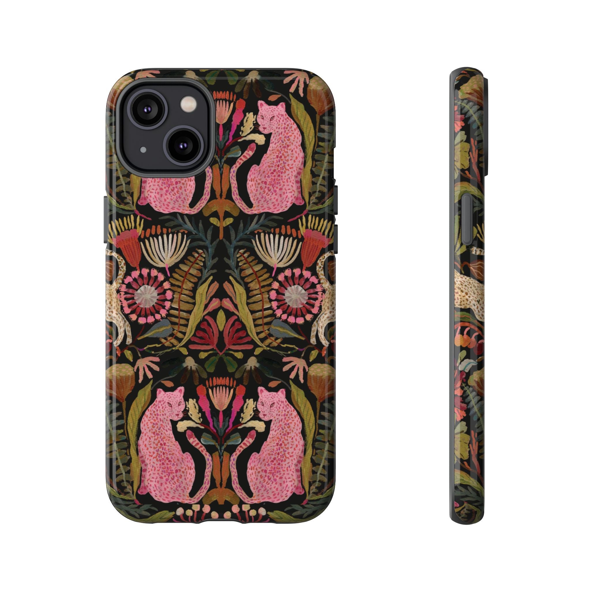 Leopard Garden iPhone Case