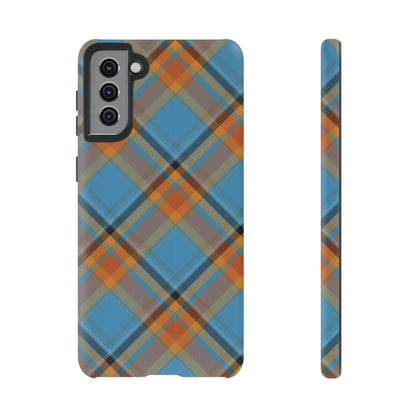 Cozy | Blue Plaid Case