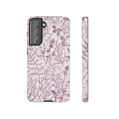 Plum Botanical Garden | Purple Floral Case