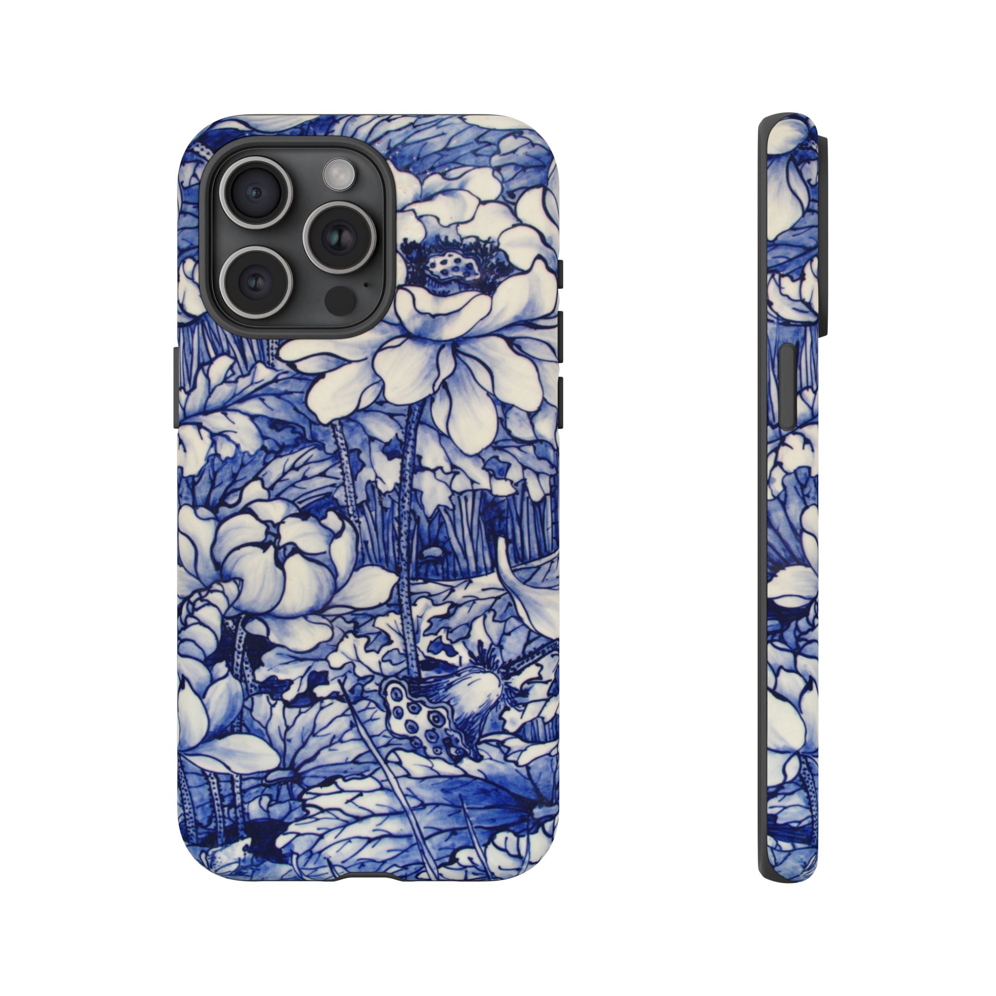 Delft Blue | Dutch Pottery Floral Case – Creative Case Place