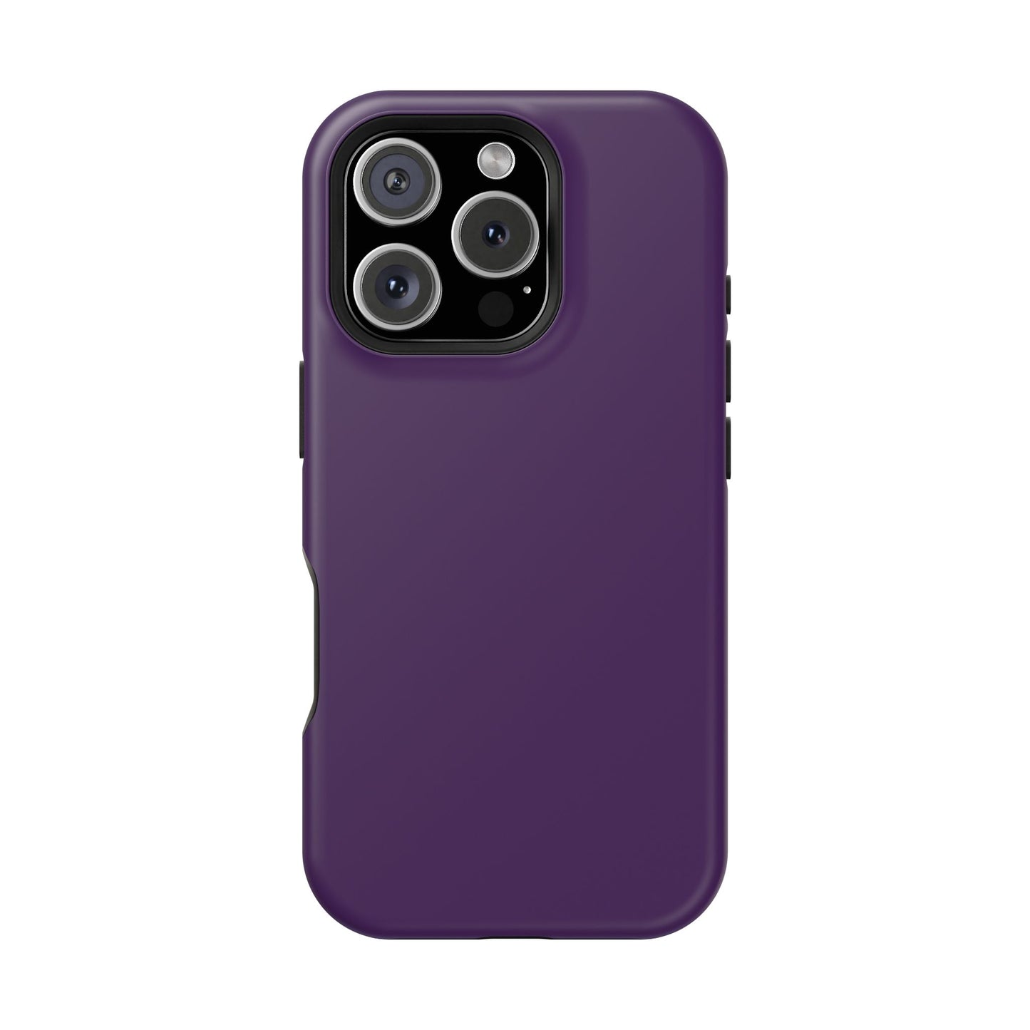 Midnight Plum | Satin Finish iPhone Case