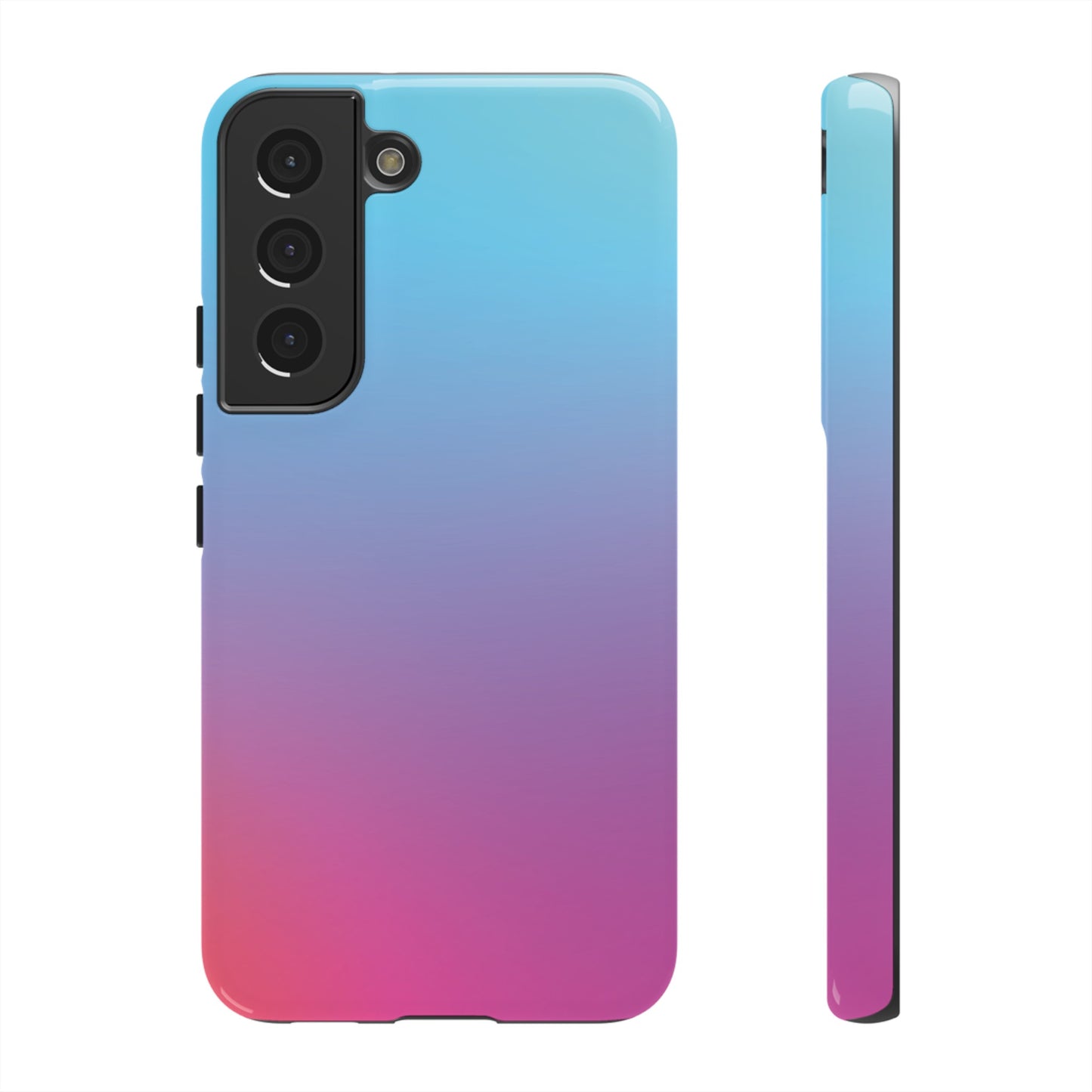 Beyond the Horizon | Blue-Pink Ombré Case