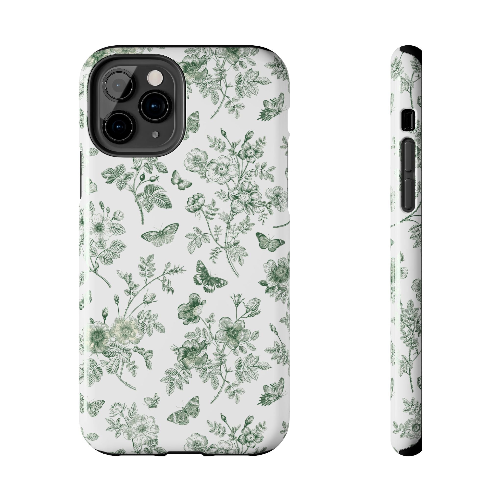 Butterfly Garden Floral iPhone Case