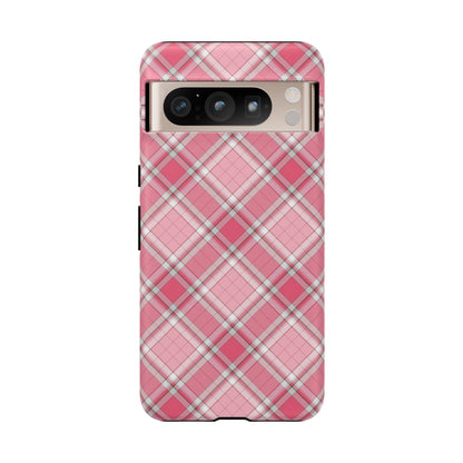 Clueless | Pink Y2K Plaid Case