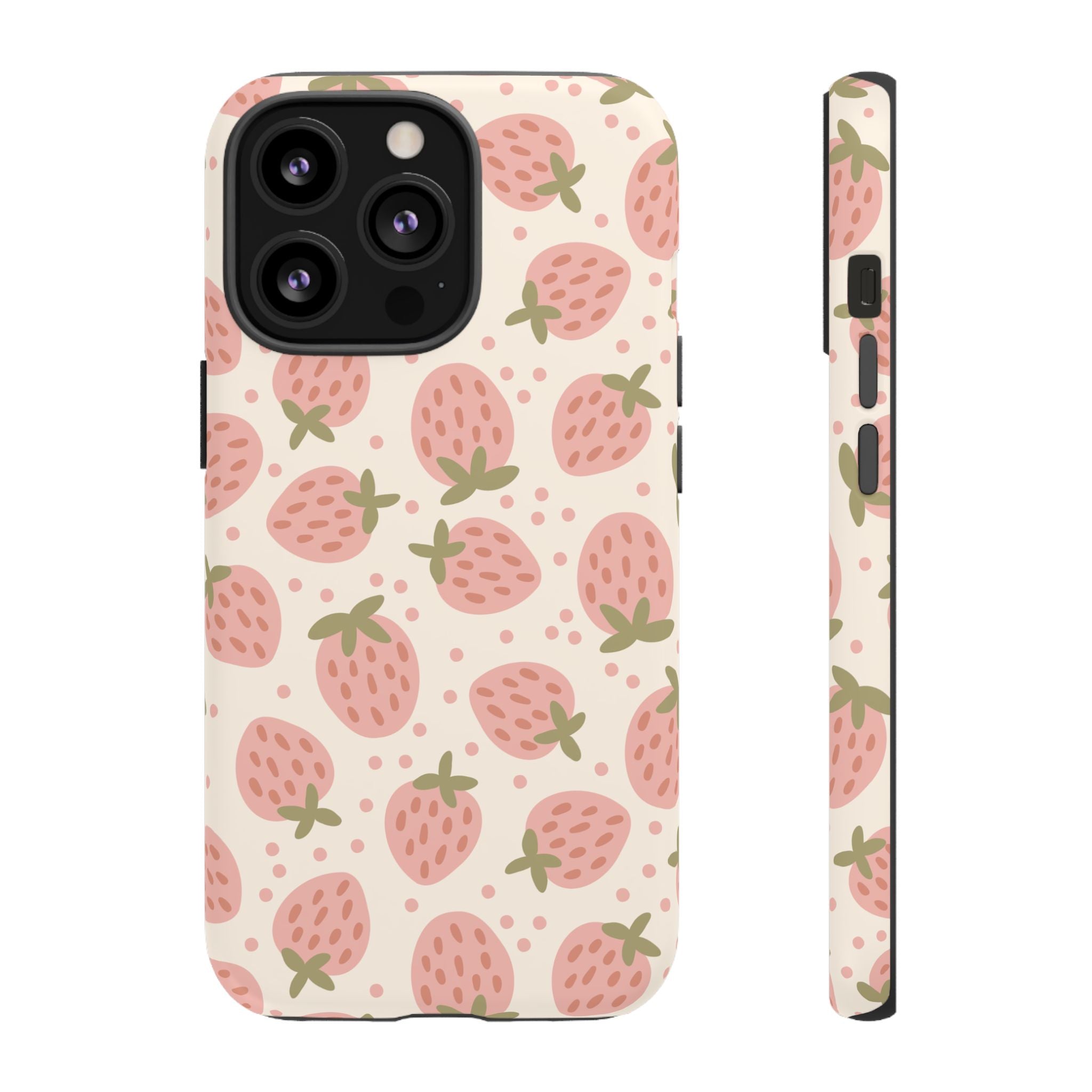 Strawberry Cream iPhone Case