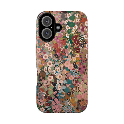 Coque iPhone à motif de giroflée | Motif floral