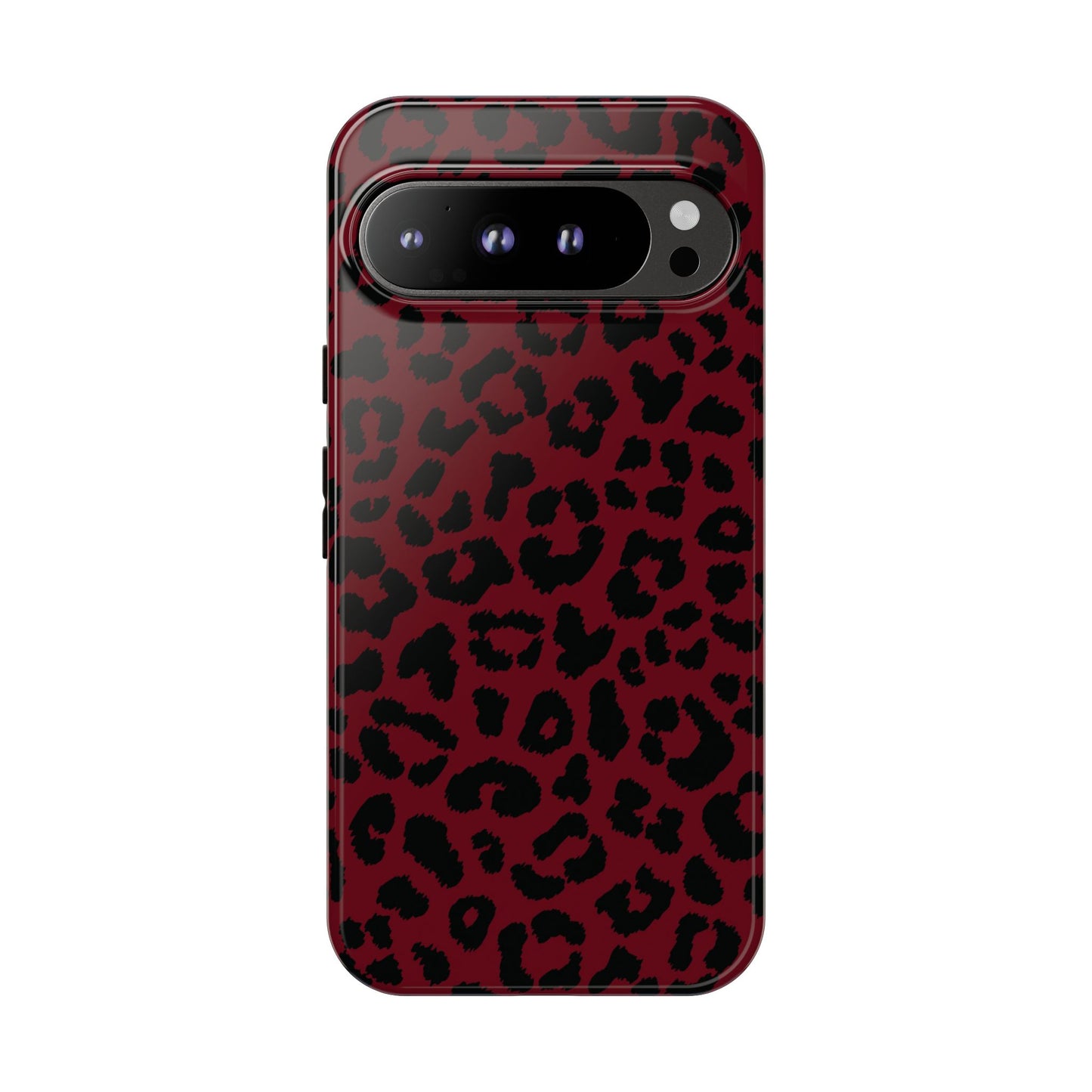 Funda Pixel con estampado de leopardo rojo Gone Wild