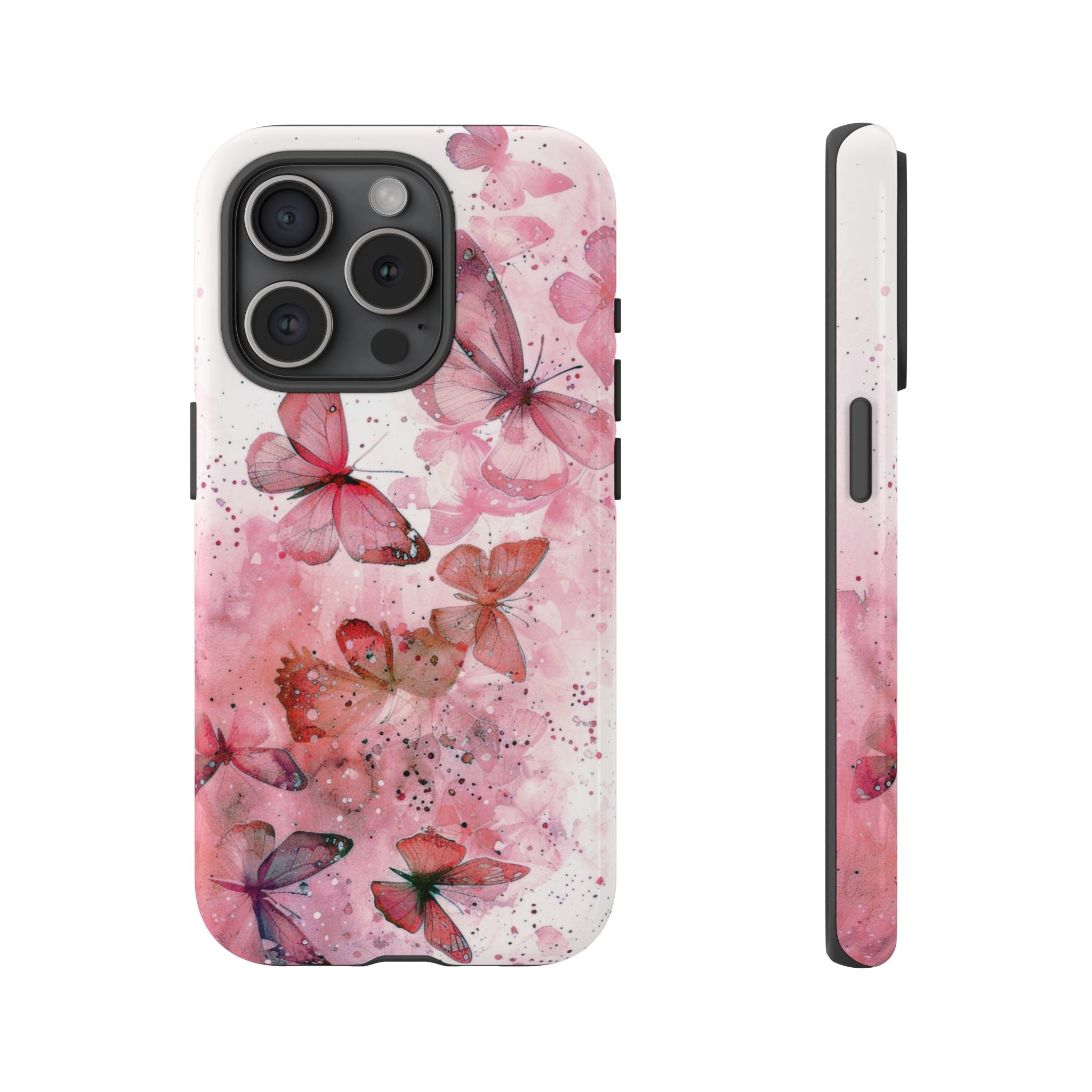 Coque iPhone Free Spirit | Papillon aquarelle