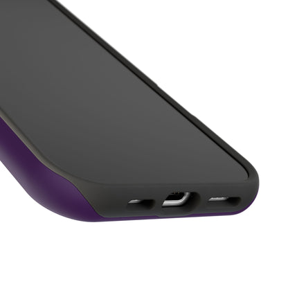 Midnight Plum | Satin Finish iPhone Case