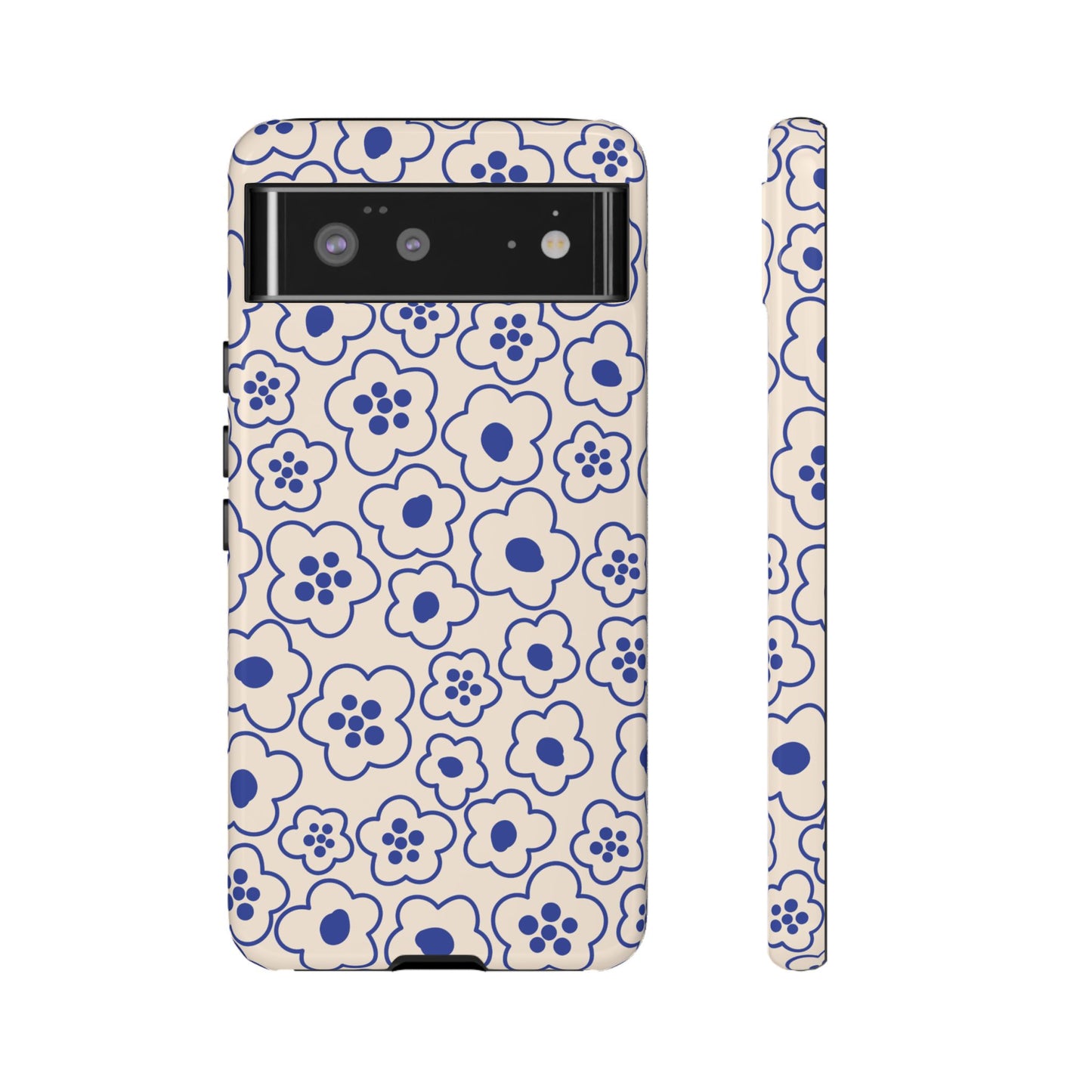 Blossom | Blue Retro Flower Case