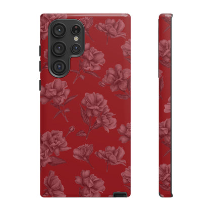 Roses Are Red | Red Floral Case