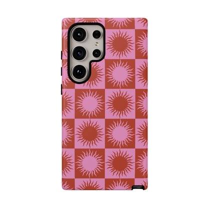 Soleil | Pink & Orange Sun Case