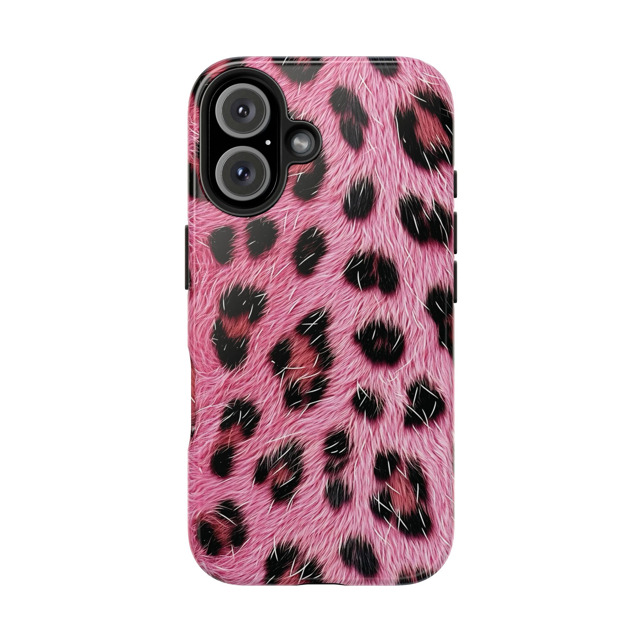 Party Animal Pink Leopard iPhone Case