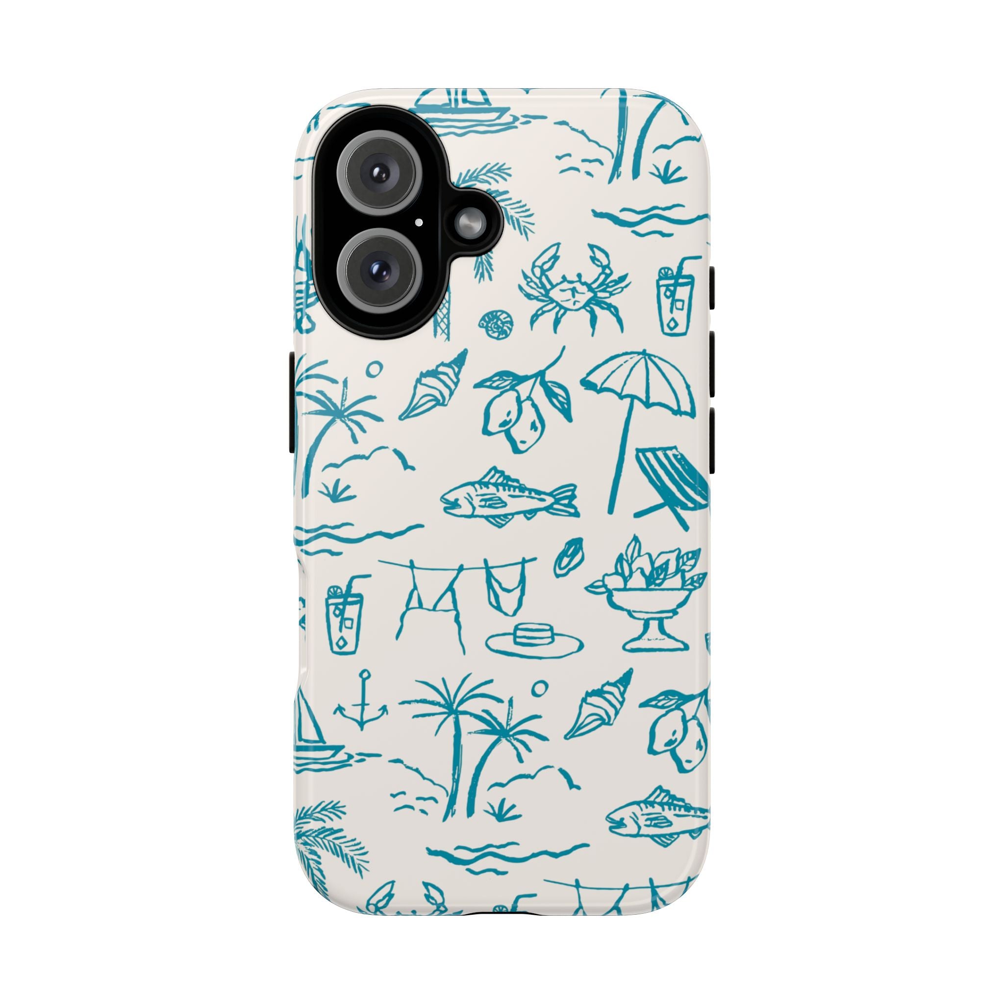 Meet Me Seaside iPhone Case