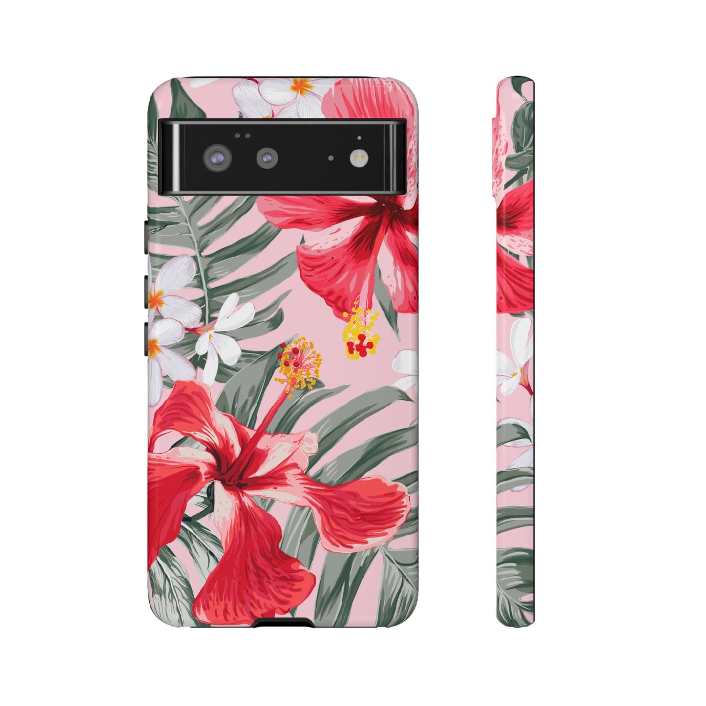 Pua | Pink Hibiscus Floral Case