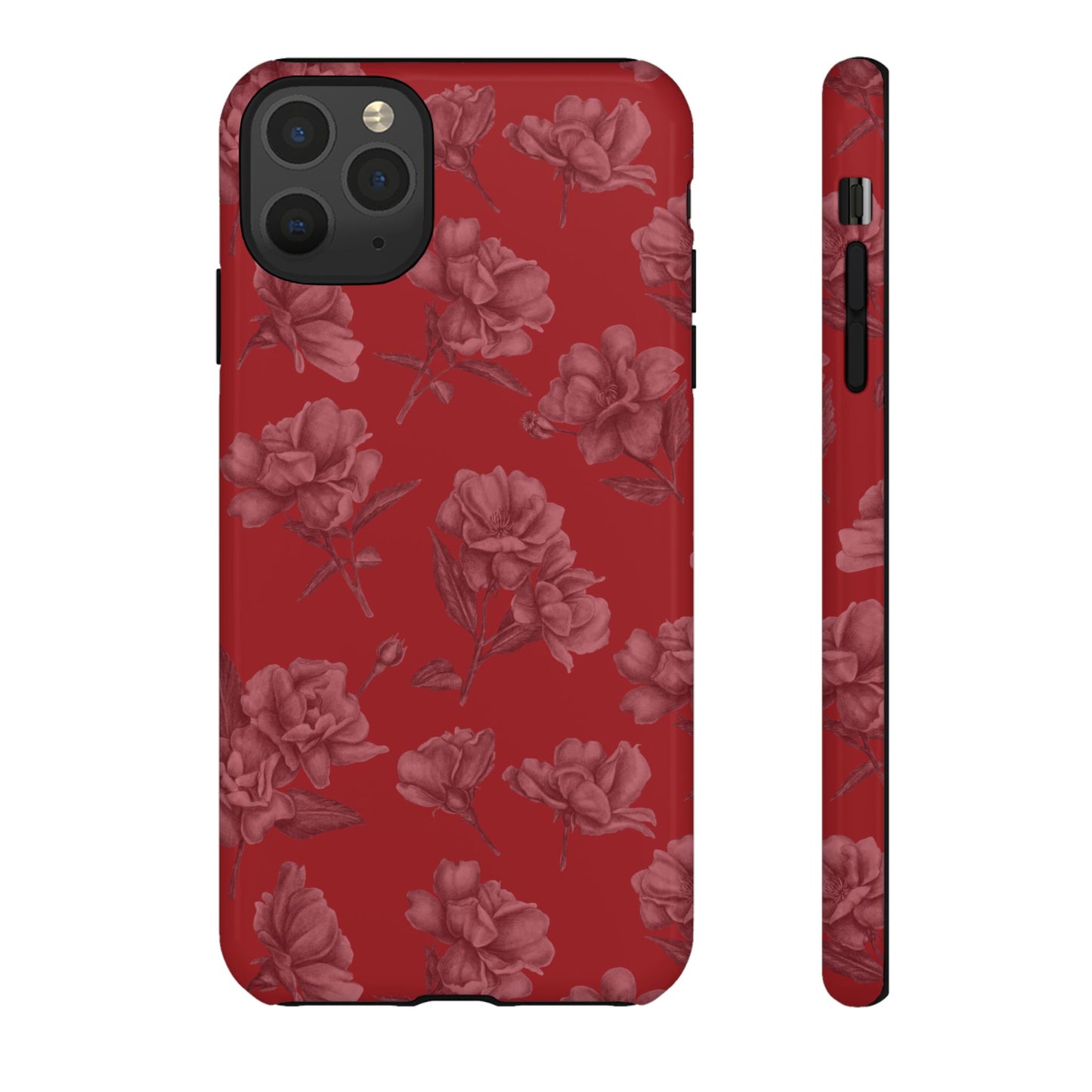 Roses Are Red | Red Floral Case