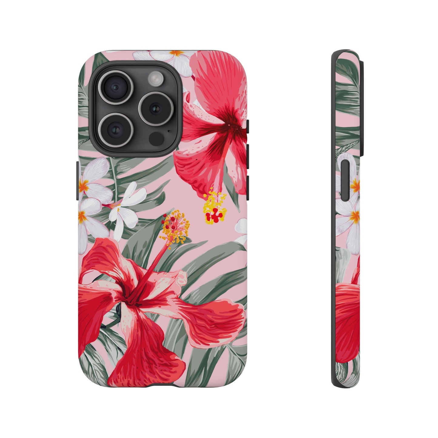 Pua | Pink Hibiscus Floral Case