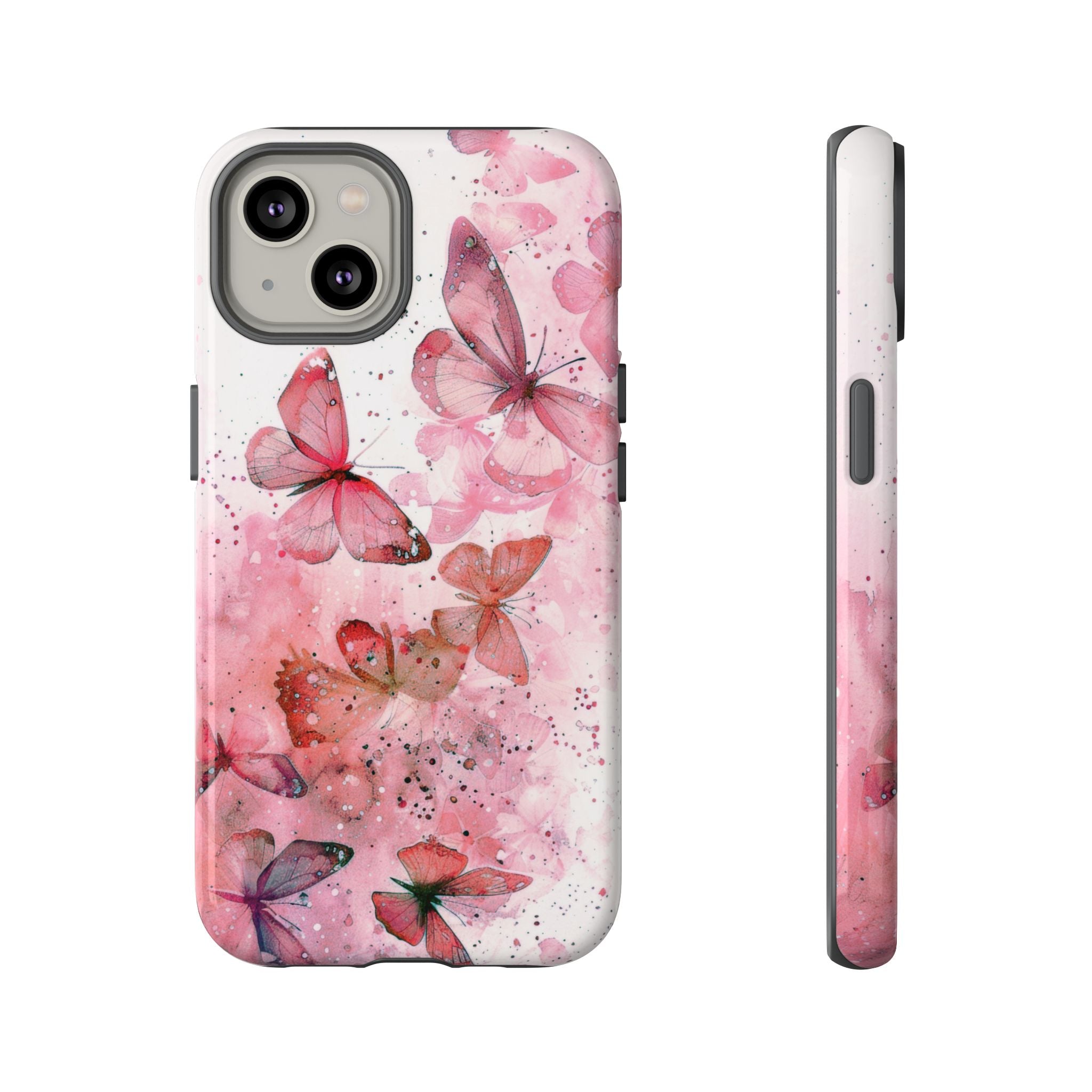 Coque iPhone Free Spirit | Papillon aquarelle
