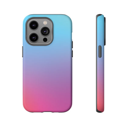 Beyond the Horizon | Blue-Pink Ombré Case