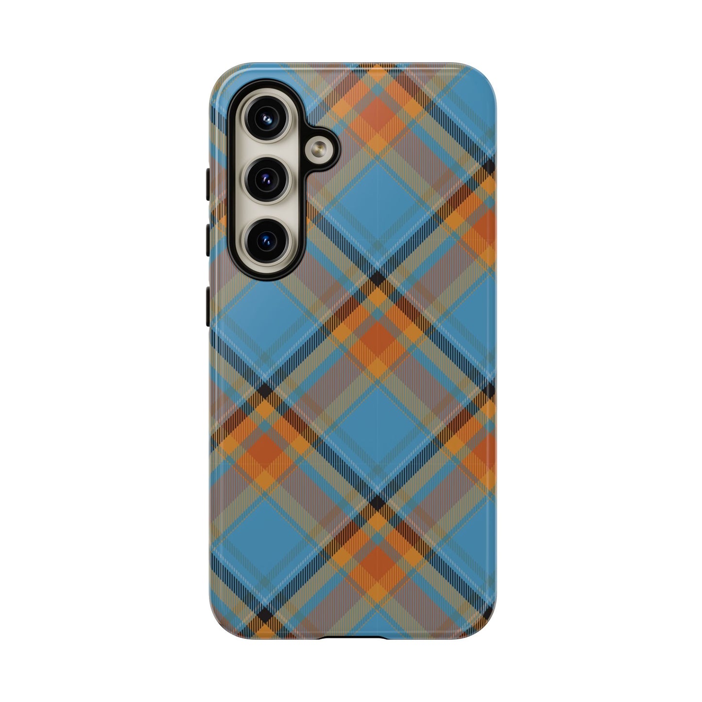 Cozy | Blue Plaid Case