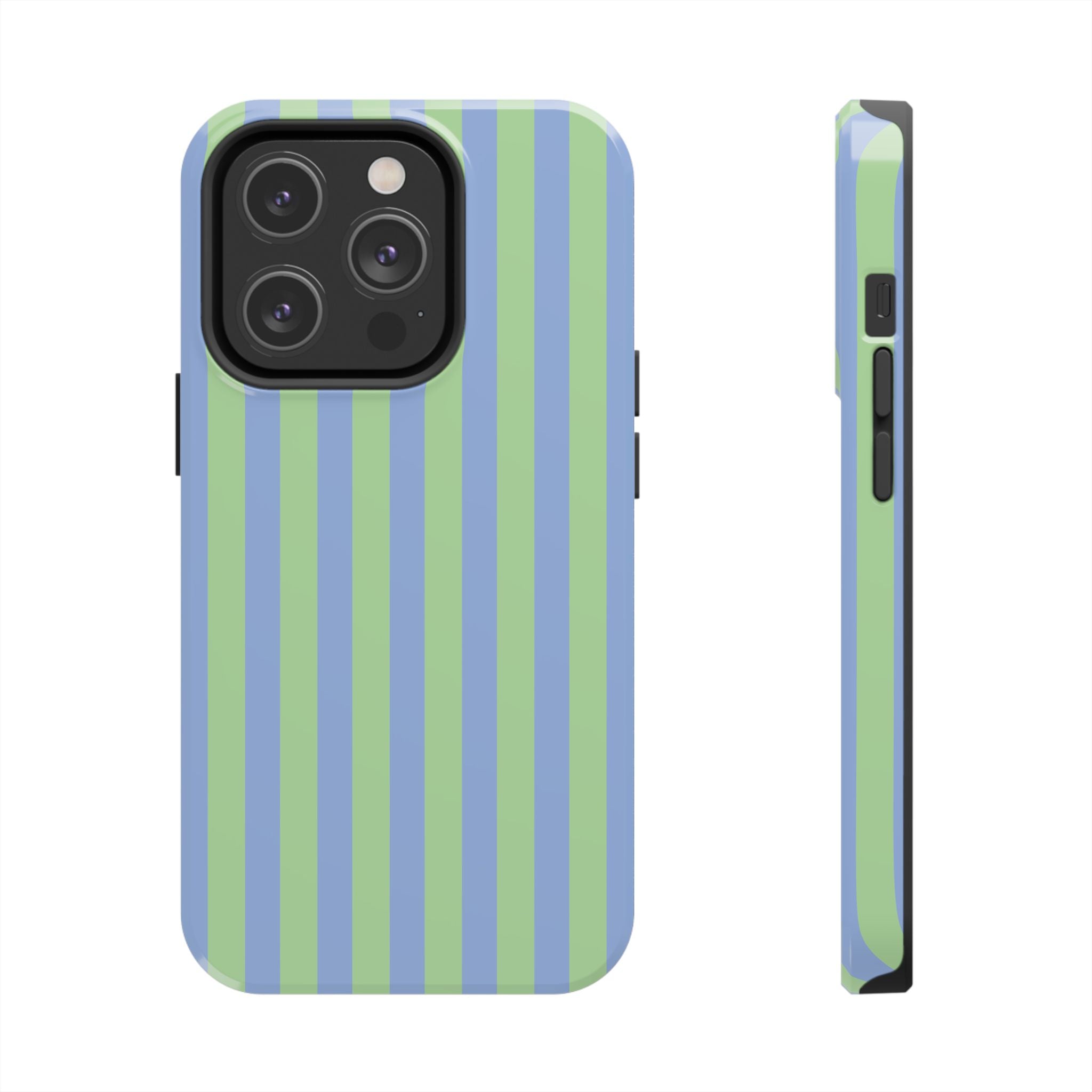 Mint Julep Pastel Striped iPhone Case