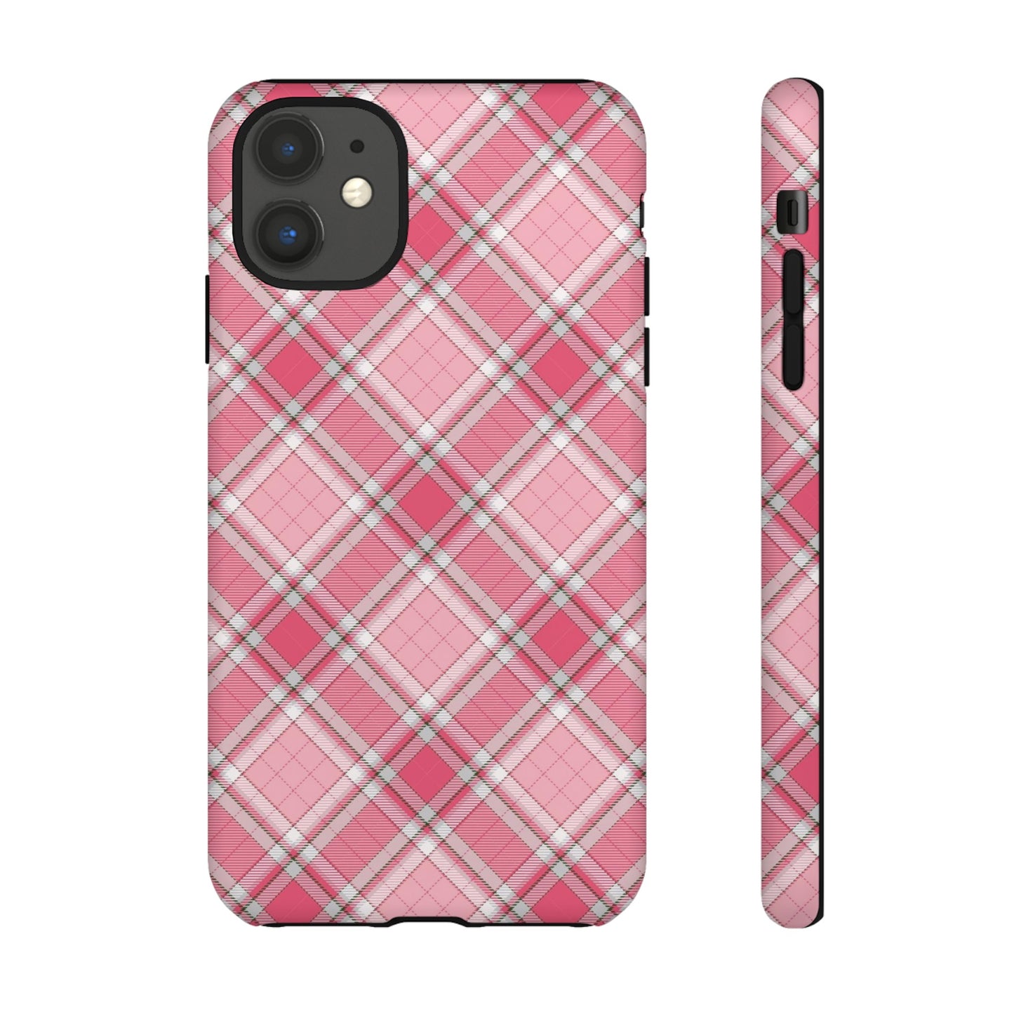 Clueless | Pink Y2K Plaid Case