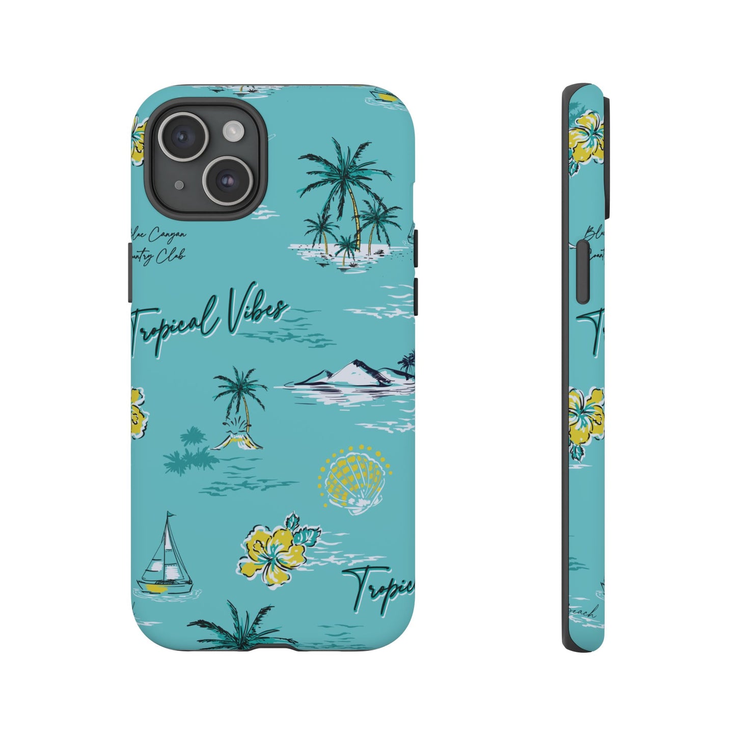 Tropical Vibes | Blue Island Vacation Case