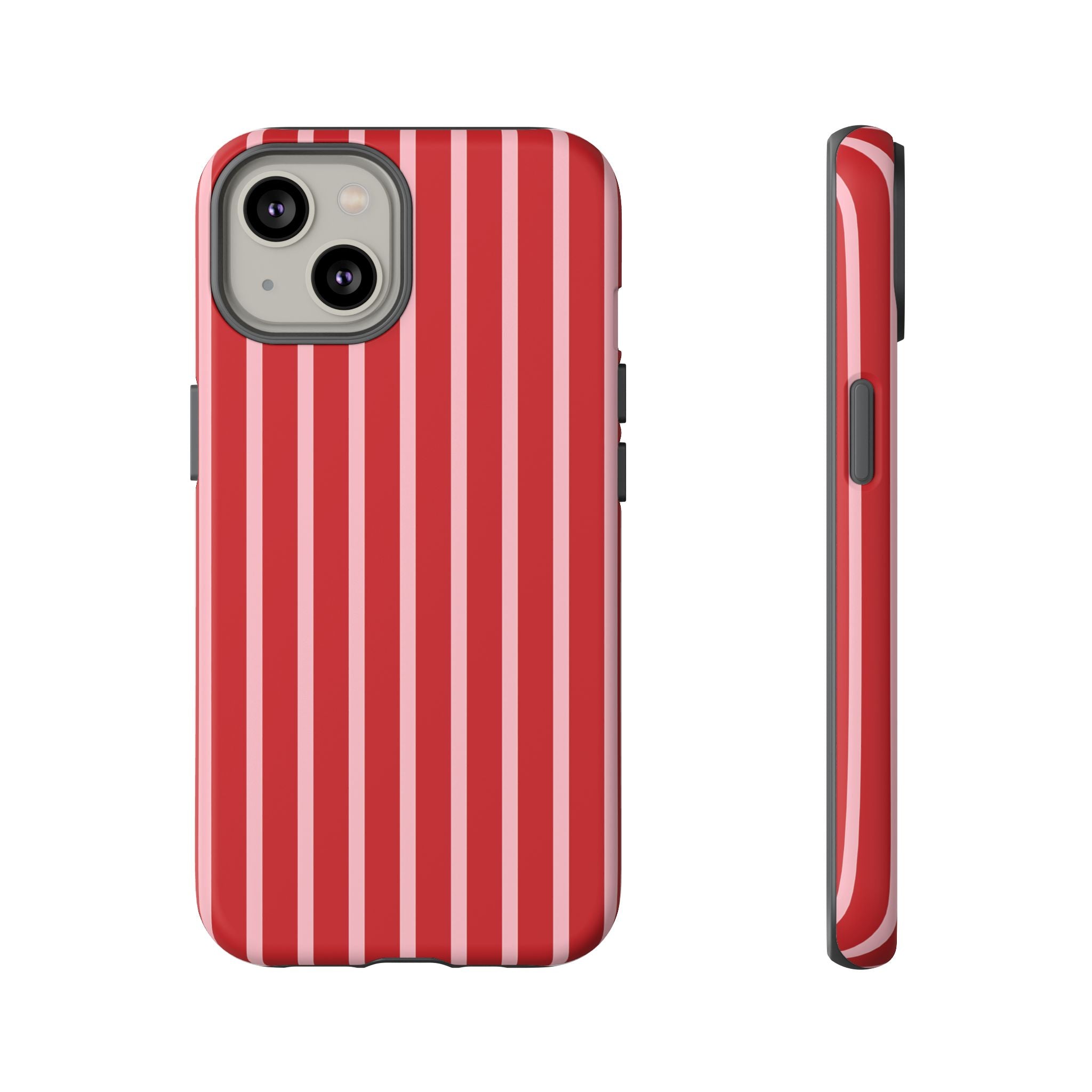 Raspberry Stripe | iPhone Case
