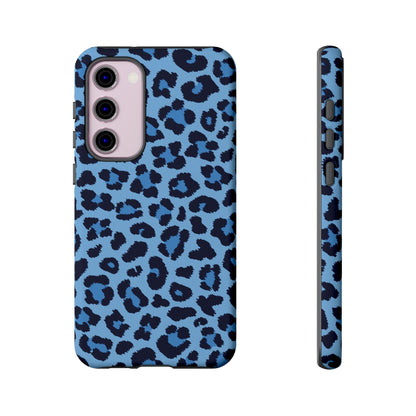 Blue Leopard | Bold Y2K Animal Print Case