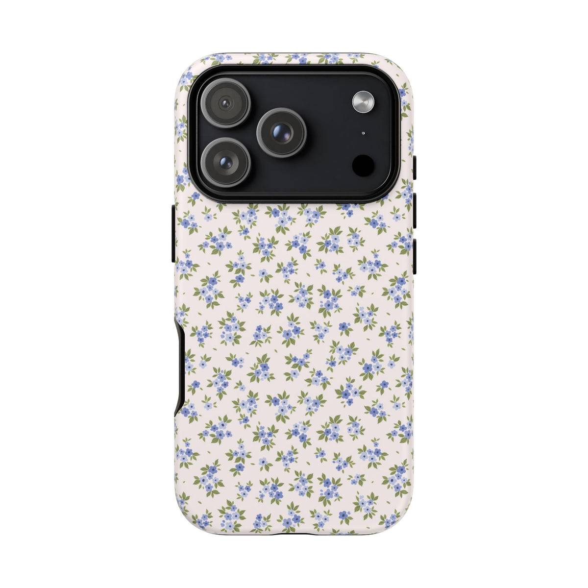 Love Notes | Blue Ditsy Floral iPhone Case