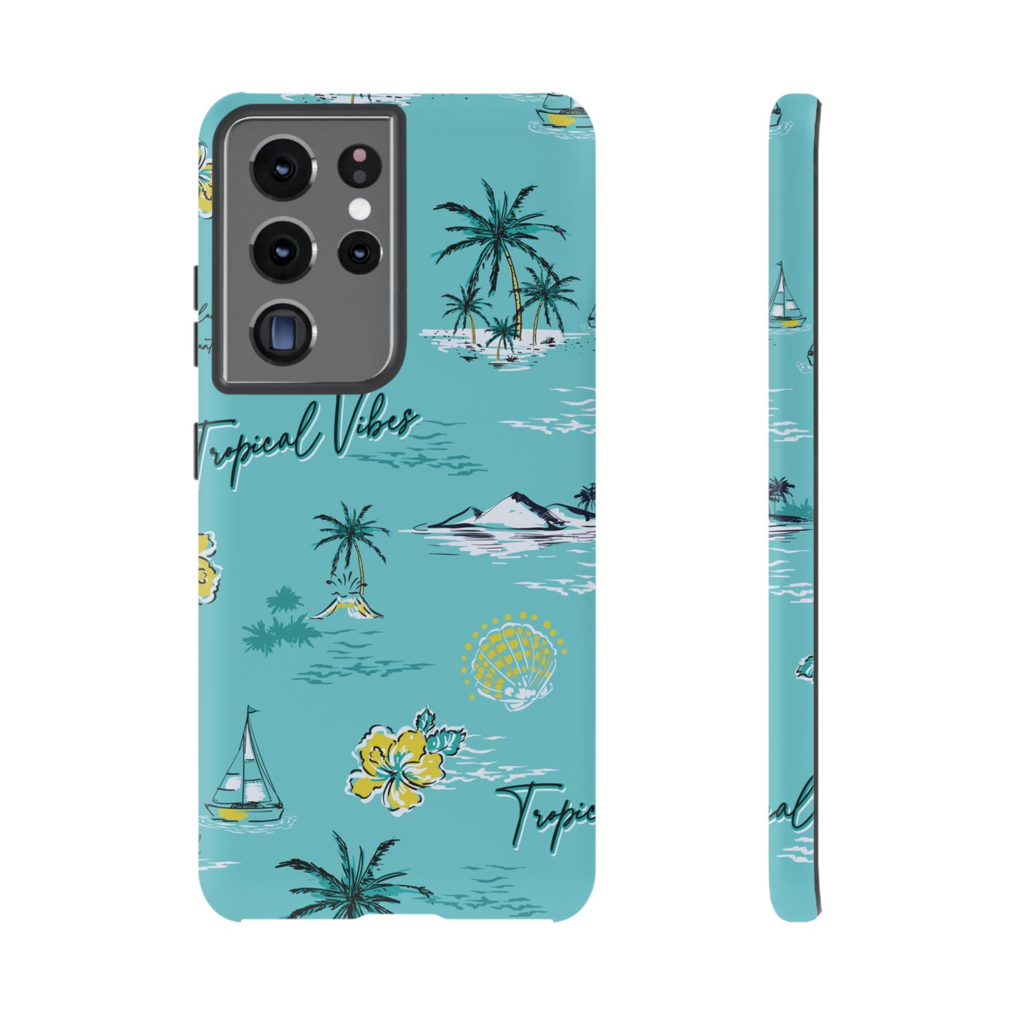 Tropical Vibes | Blue Island Vacation Case