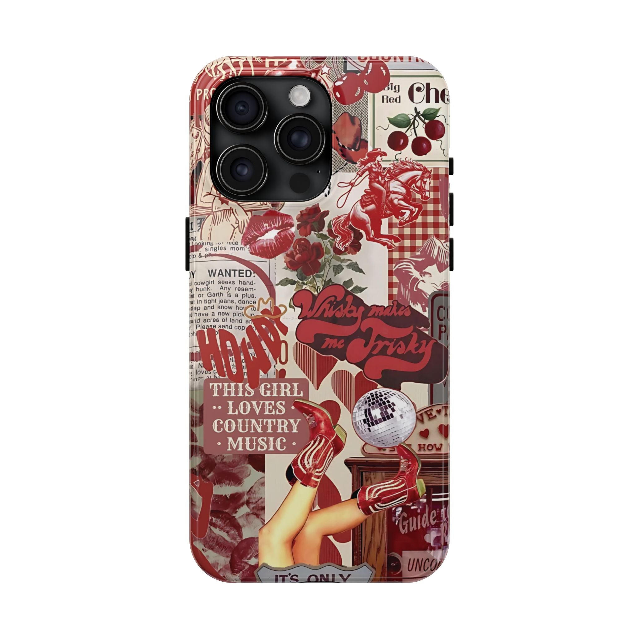 Cowgirl Glam Western iPhone Case