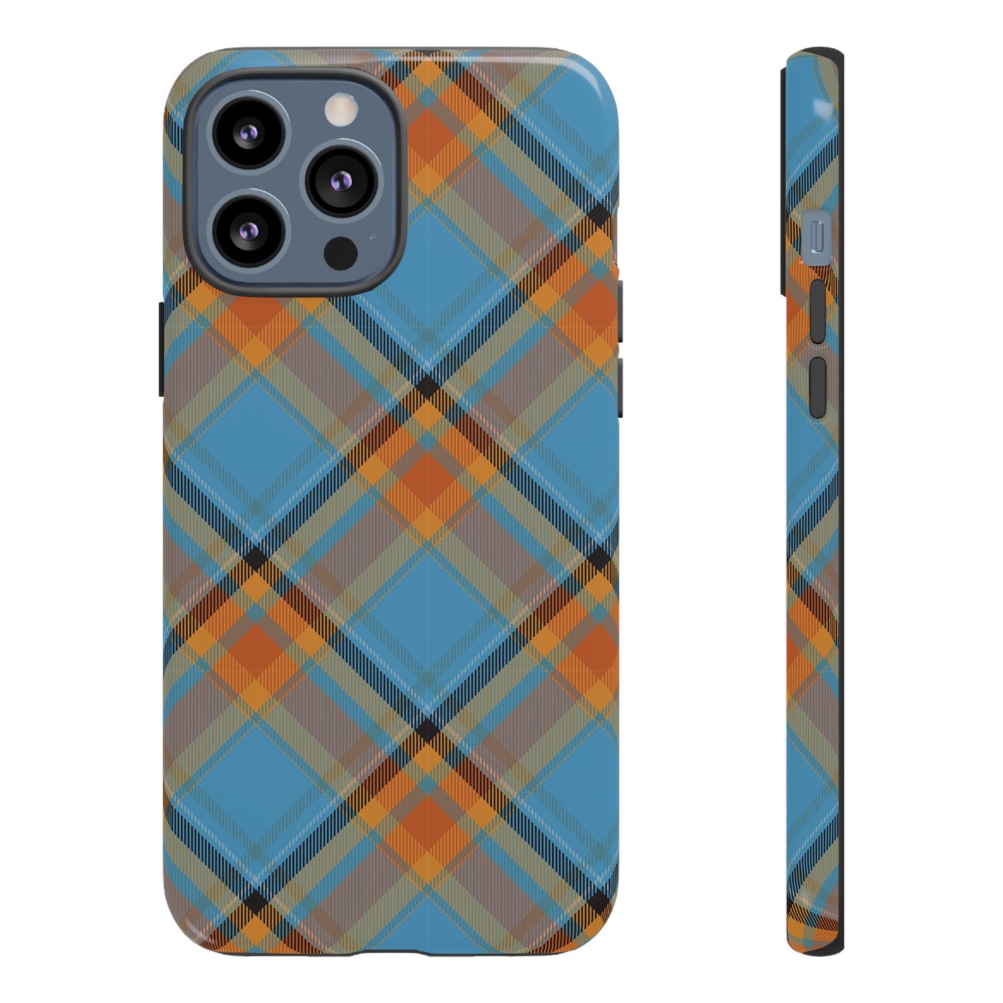 Cozy | Blue Plaid Case