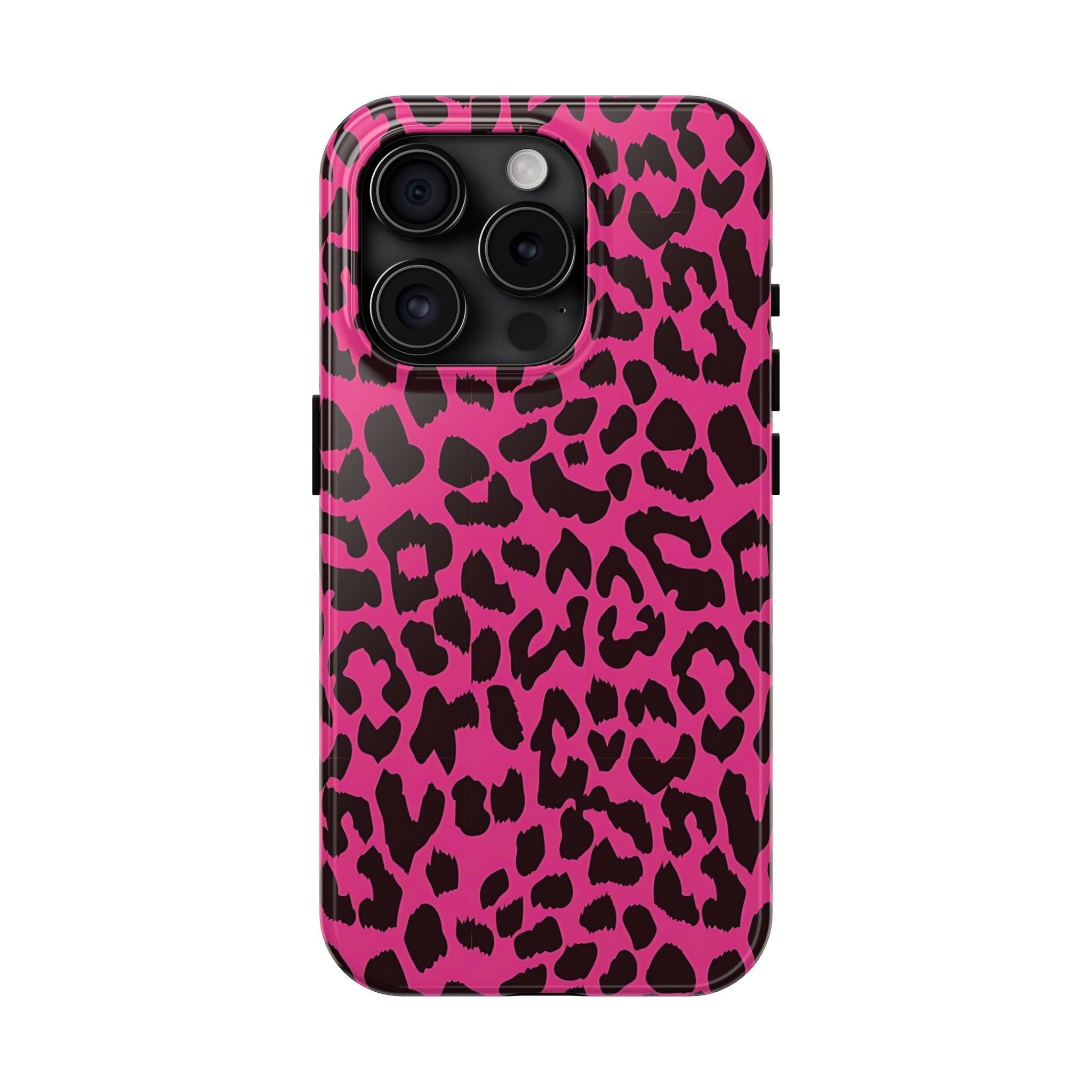 Funda para iPhone con estampado de leopardo rosa | Pasarela