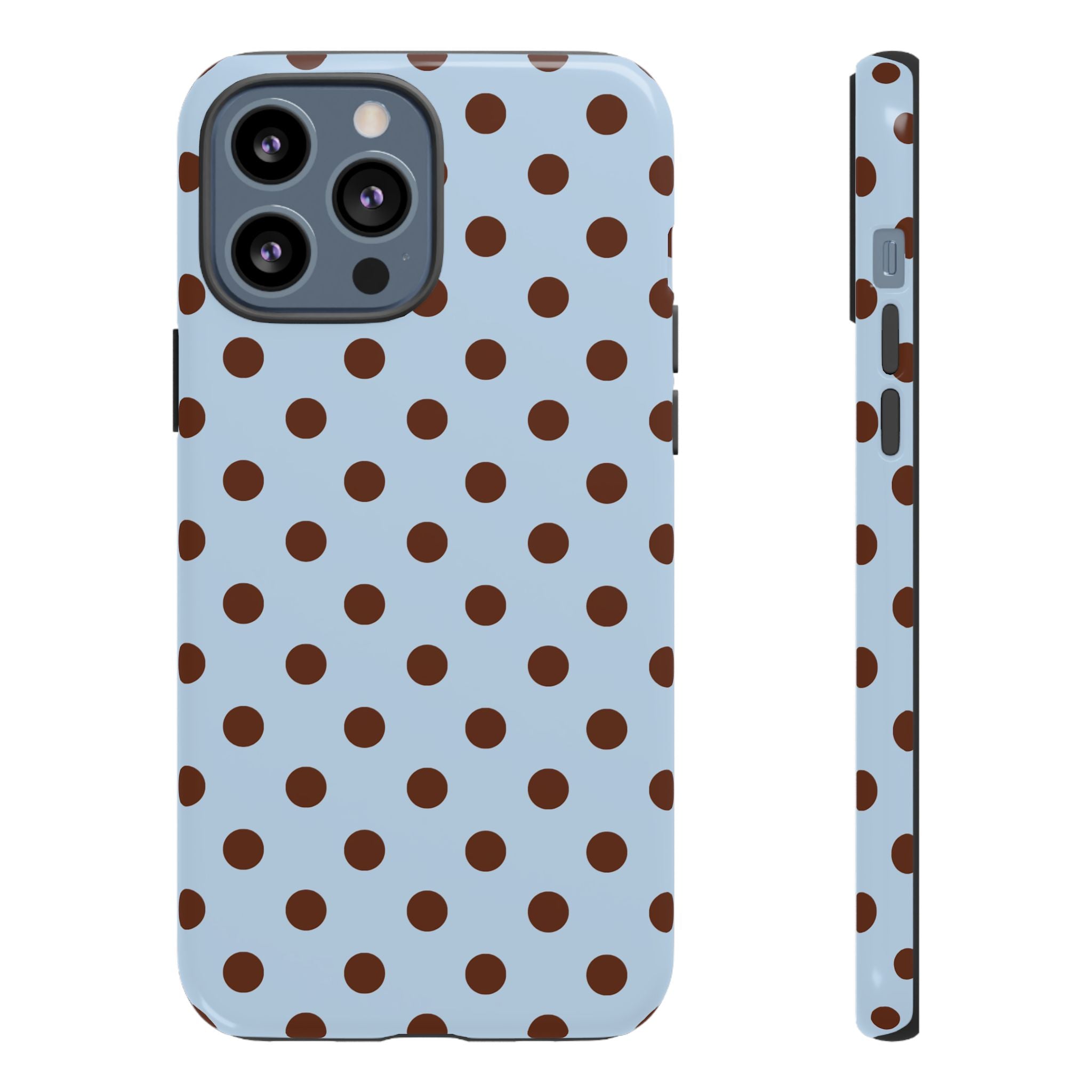 Mocha Dot iPhone Case