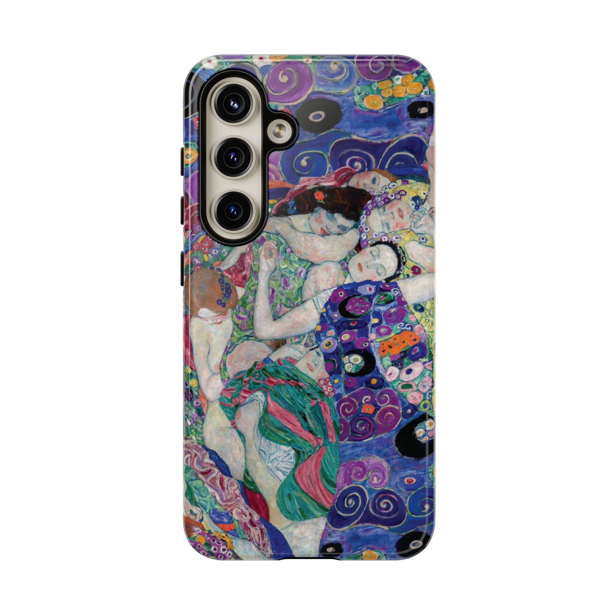 The Maiden Klimt Collage Galaxy Case