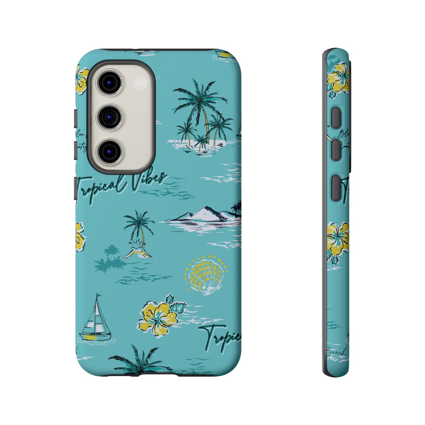 Tropical Vibes | Blue Island Vacation Case