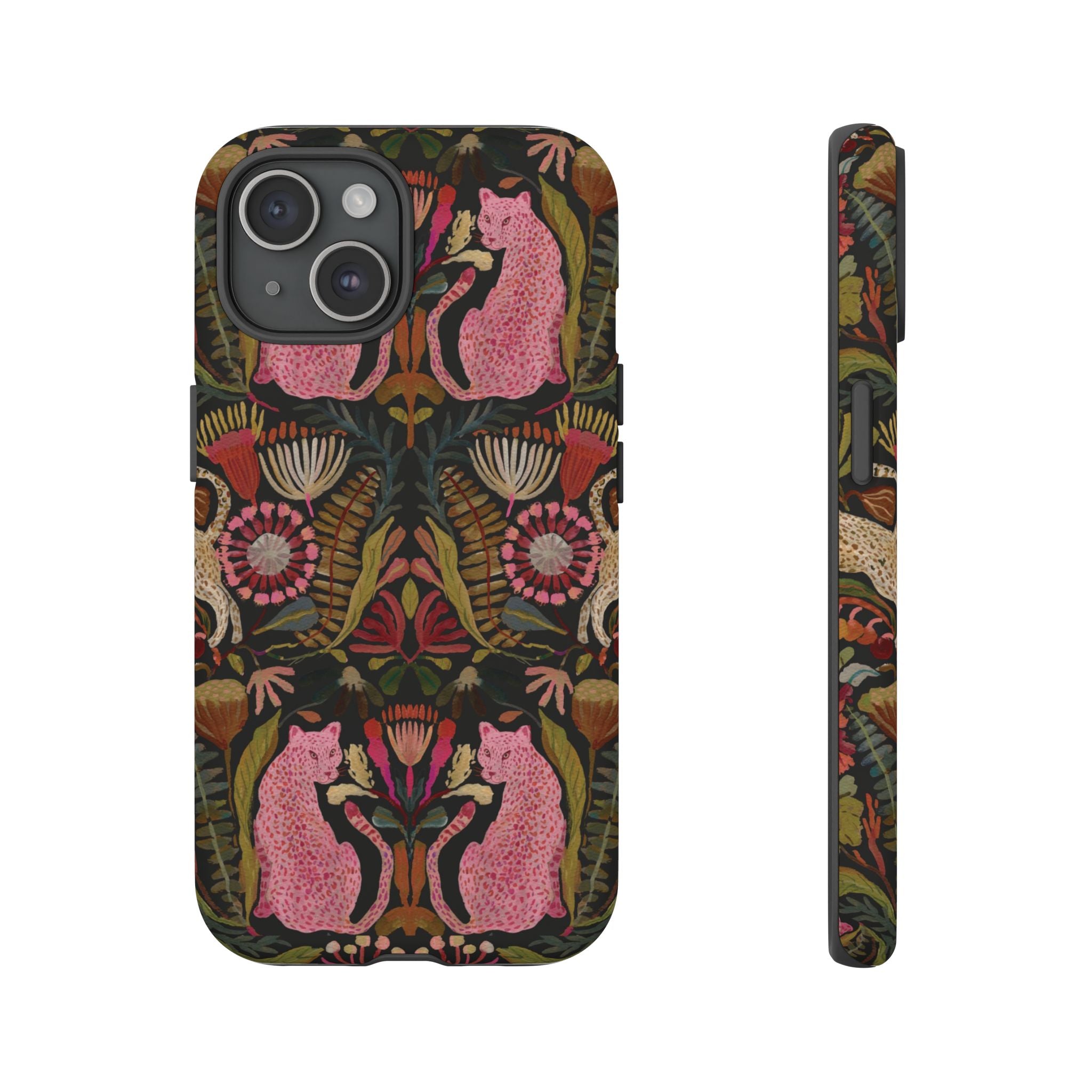 Leopard Garden iPhone Case