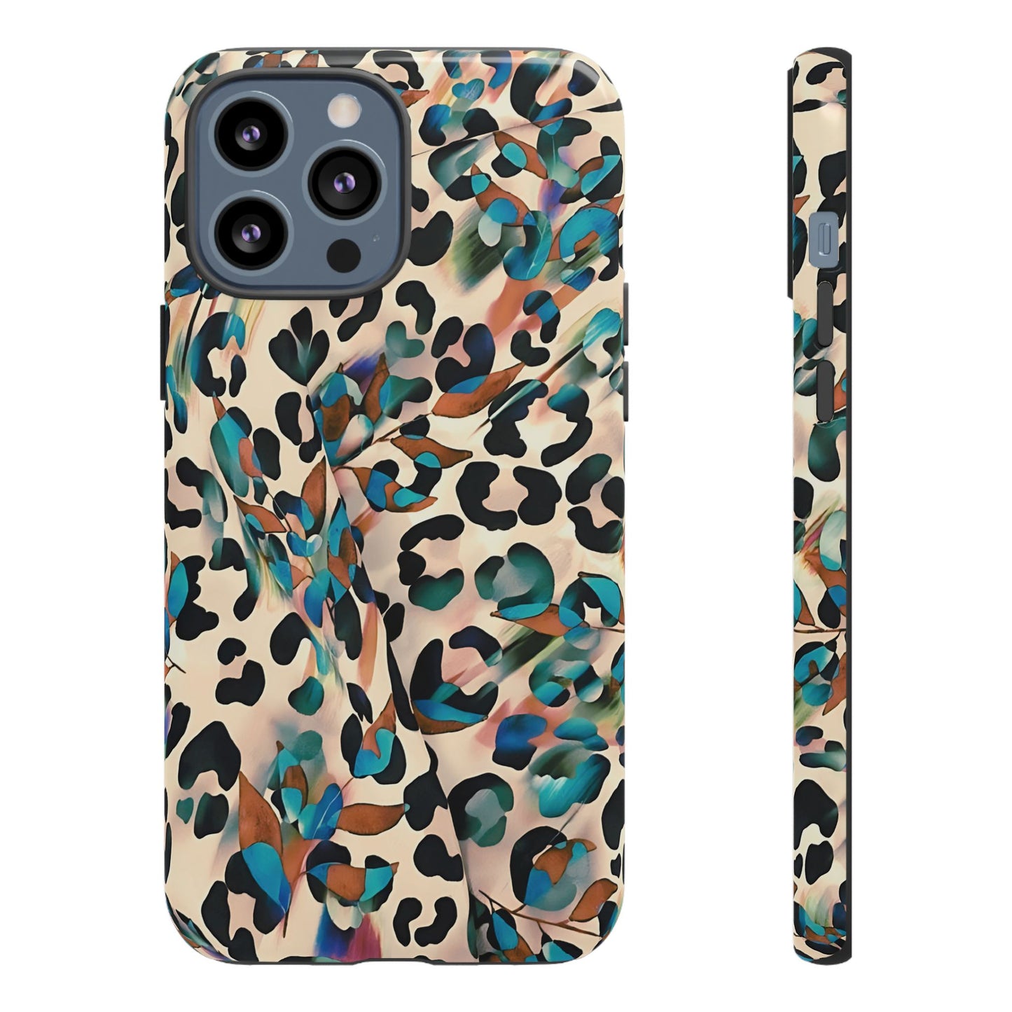 Coque iPhone à imprimé léopard aquarelle | Dreamy Leopard