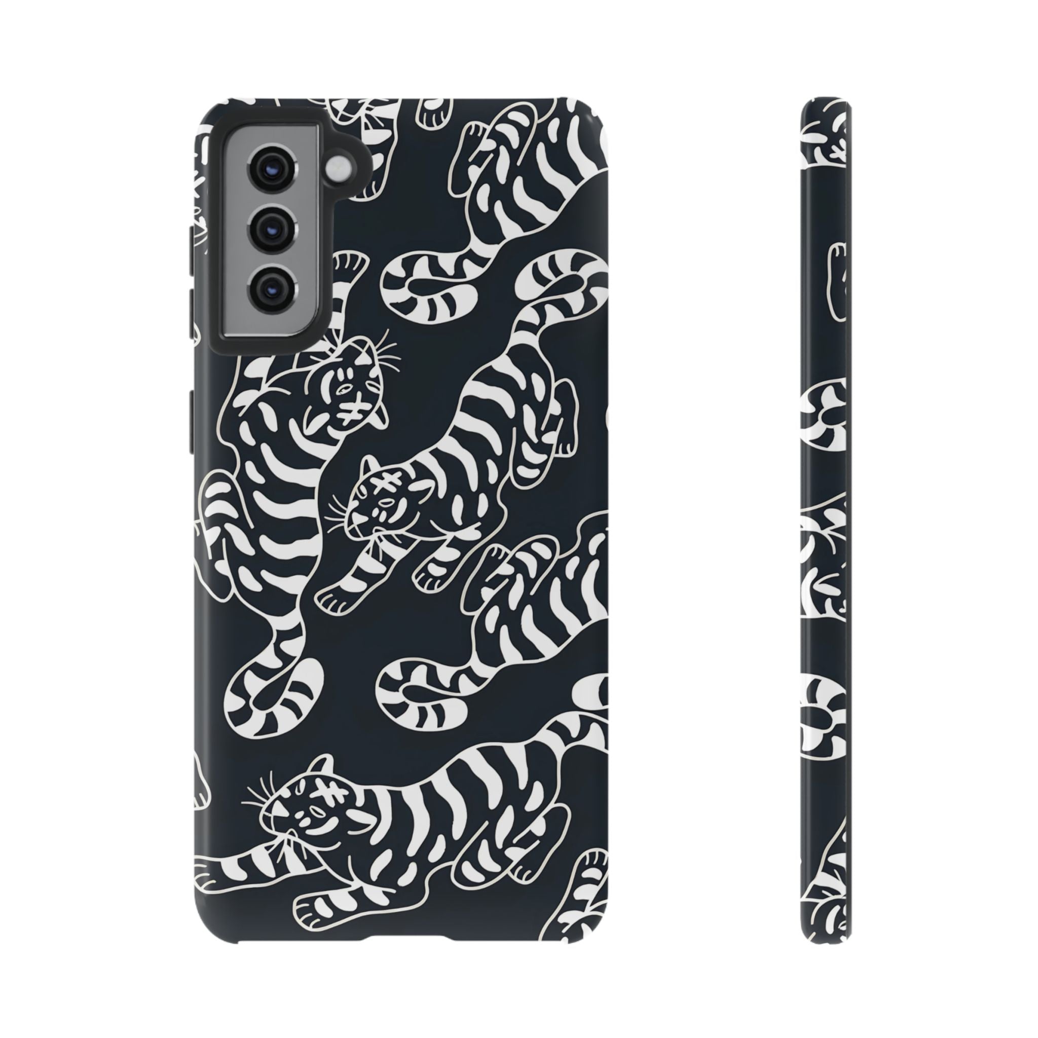 Tiger Tale White Tiger Galaxy Case