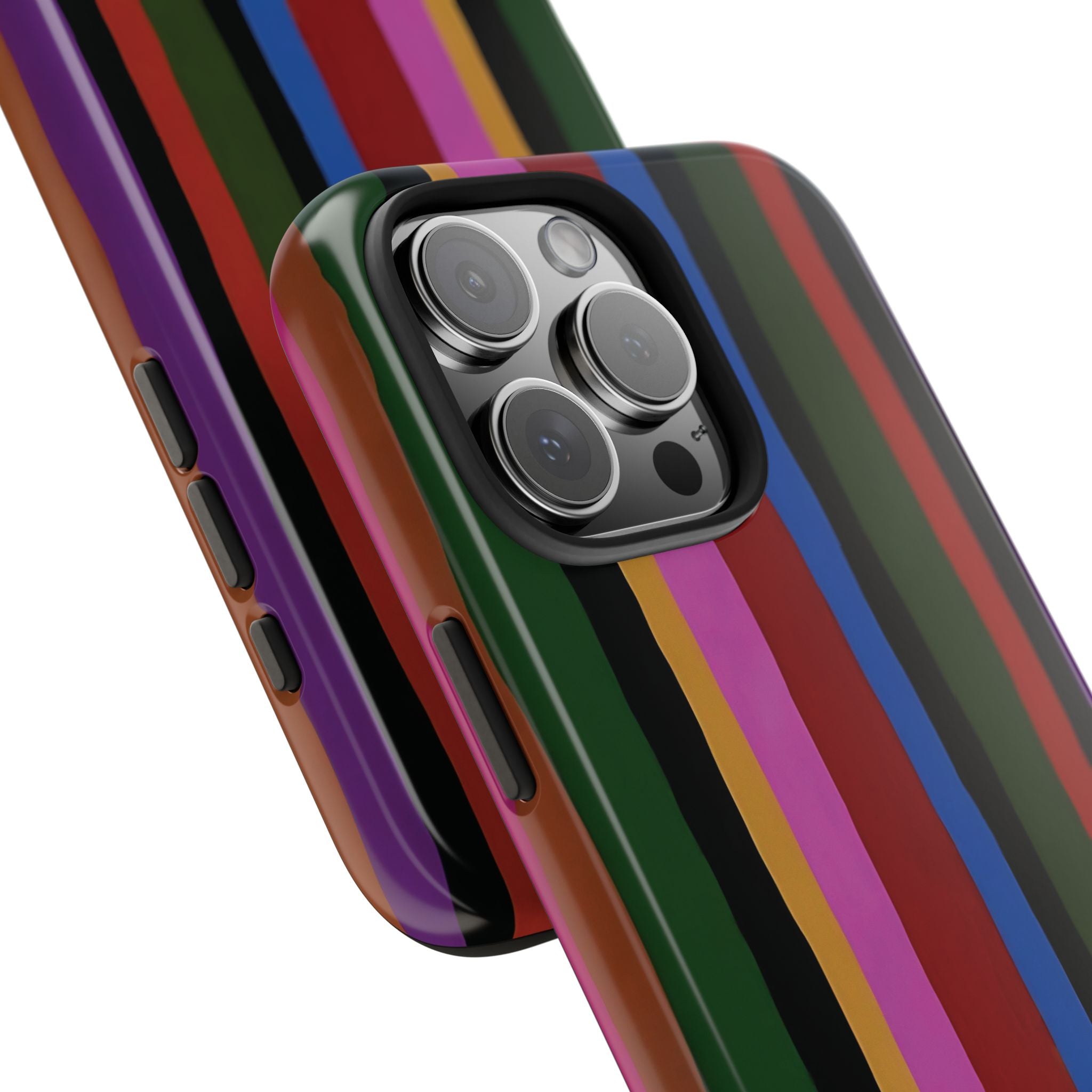 Painted Stripes iPhone Case