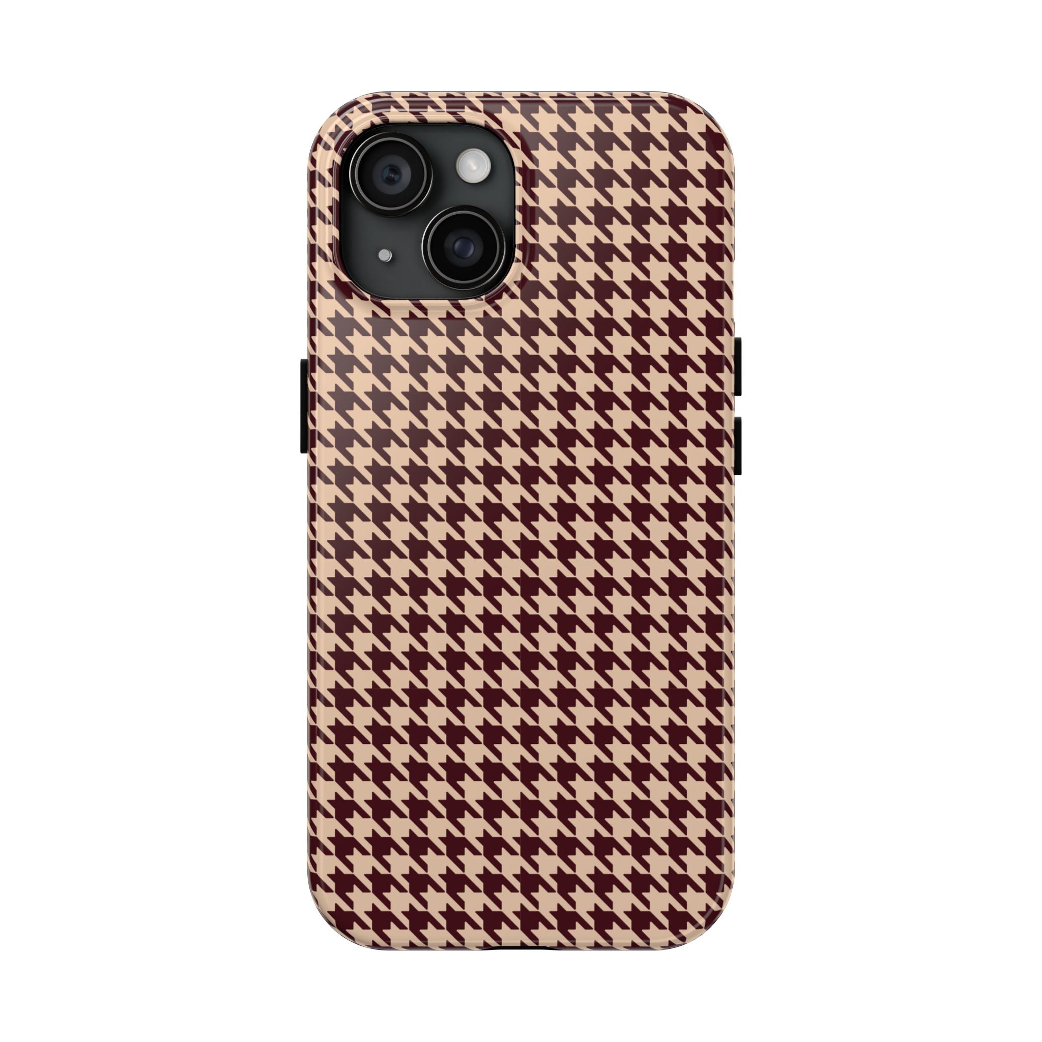 Prep School Houndstooth iPhone Case